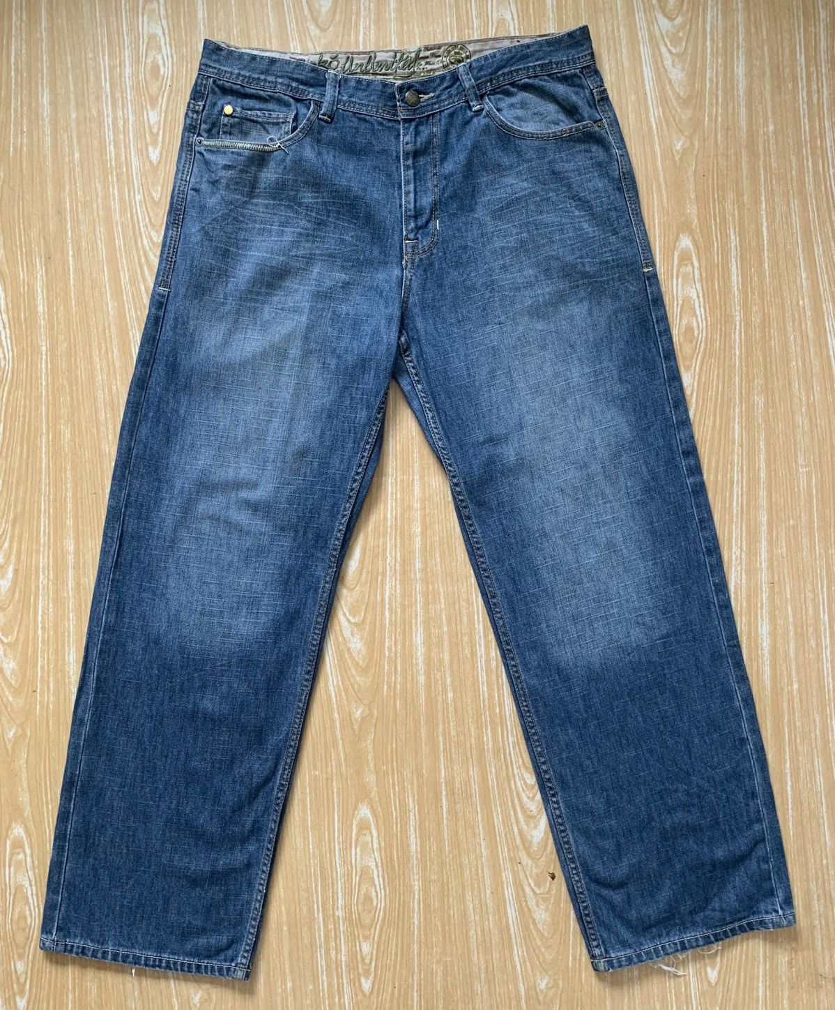Ecko Unltd. Echo Unlimited Baggy Denim Jeans Pants Size US 36 / EU 52 - 3 Thumbnail