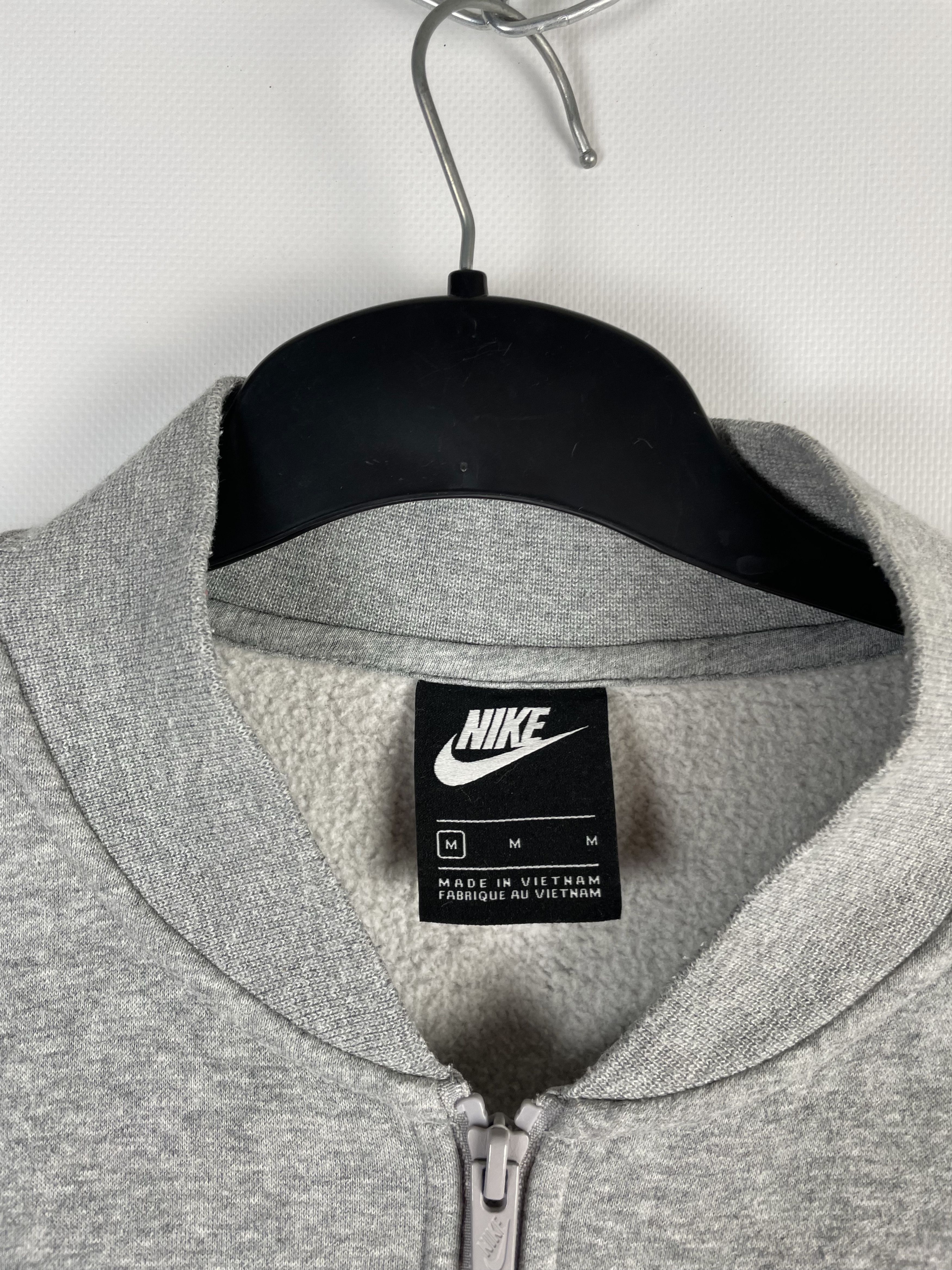 Nike Nike Mens Cotton Bomber Jacket Zip Hoodie Y2K Size US M / EU 48-50 / 2 - 5 Thumbnail