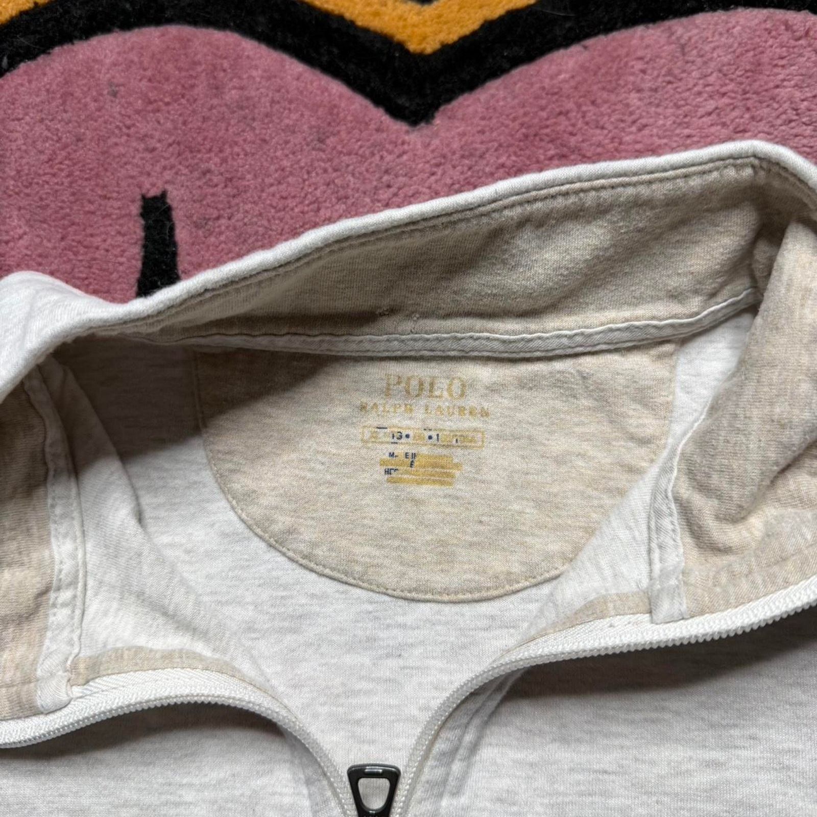 Polo Ralph Lauren × Ralph Lauren Polo Ralph Lauren Embroidered Logo 1/4 Zip Sweatshirt XL Size US XL / EU 56 / 4 - 4 Thumbnail