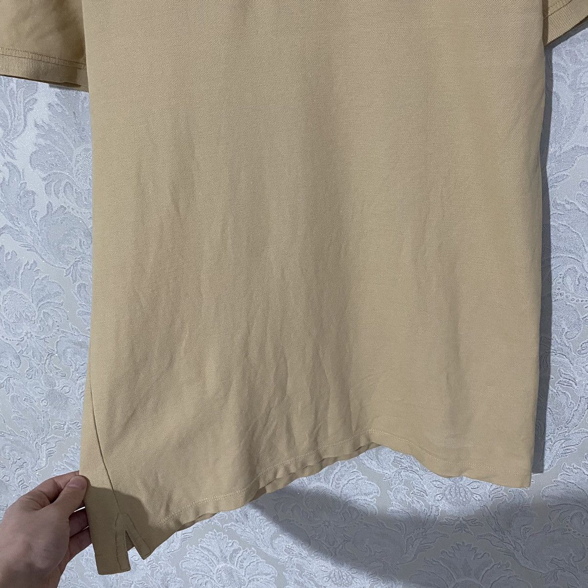 Burberry Aquascutum Polo Shirt Beige Men’s Size US L / EU 52-54 / 3 - 5 Thumbnail