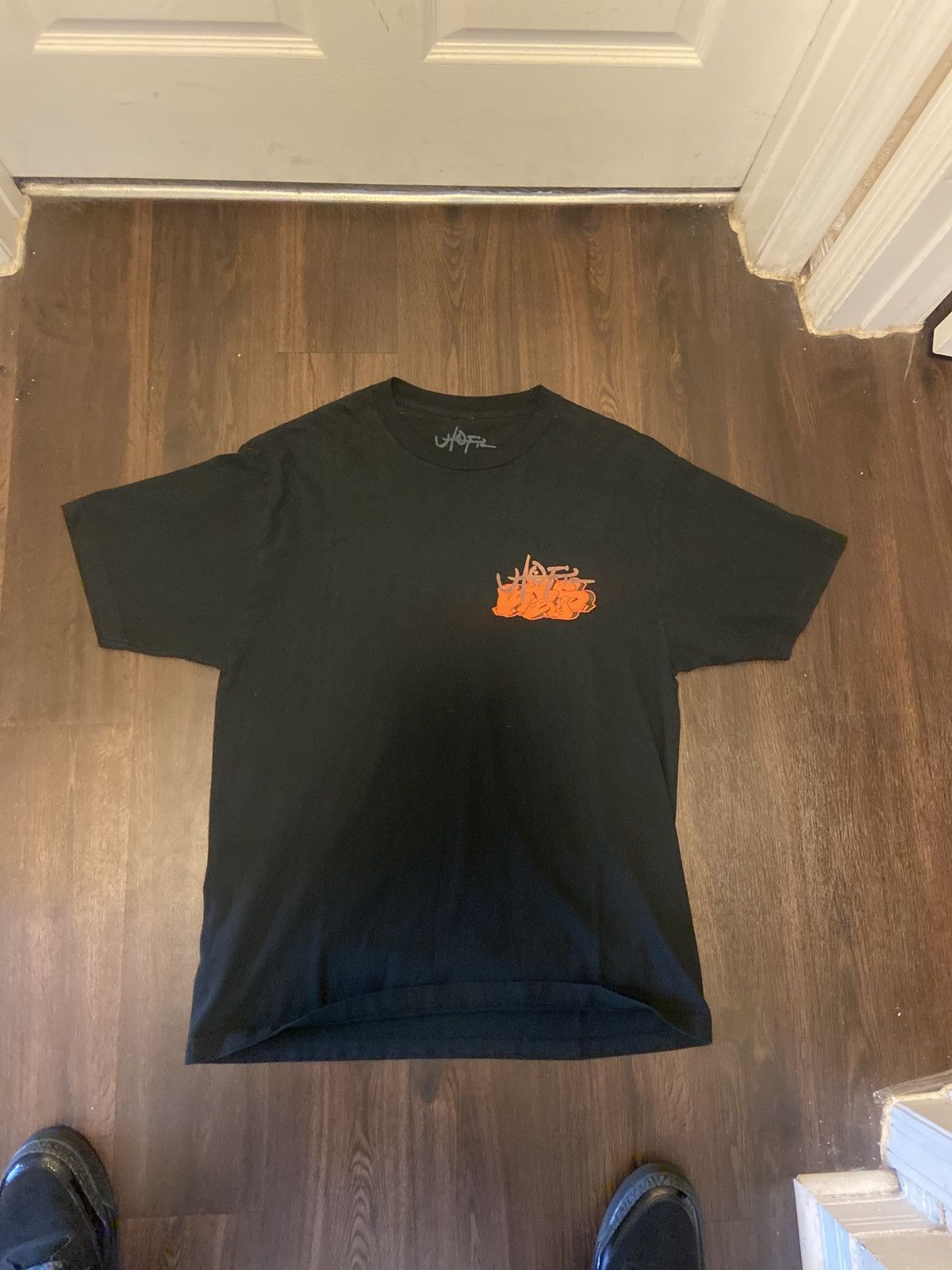Fragment Design × Kaws × Travis Scott Travis Scott x KAWS Utopia II Tee Black Size US L / EU 52-54 / 3 - 1 Thumbnail
