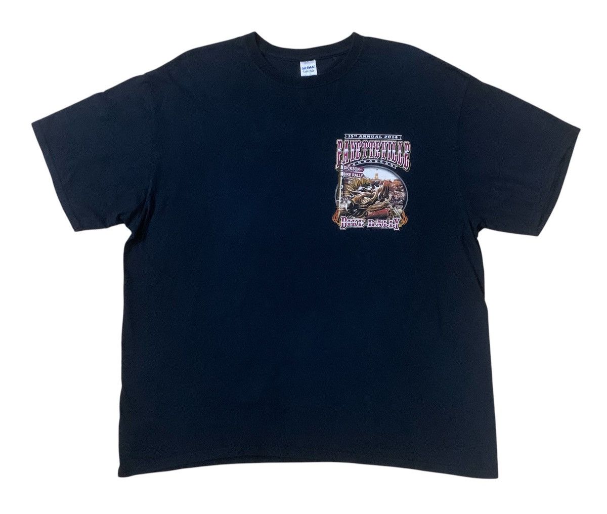 Other Fayetteville 15th Annual 2014 Hog Rider Bike Rally T Shirt Size US XXL / EU 58 / 5 - 2 Thumbnail