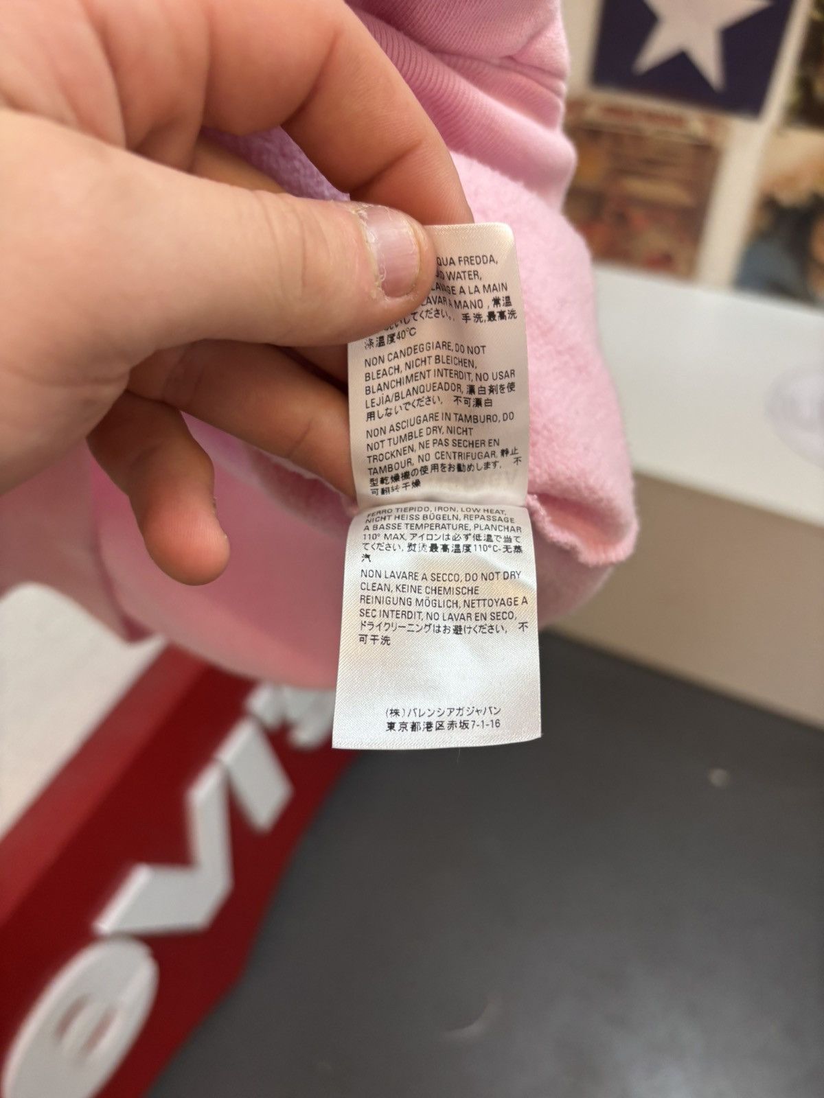 Balenciaga 2022 pink balenci hoodie Size US L / EU 52-54 / 3 - 6 Thumbnail