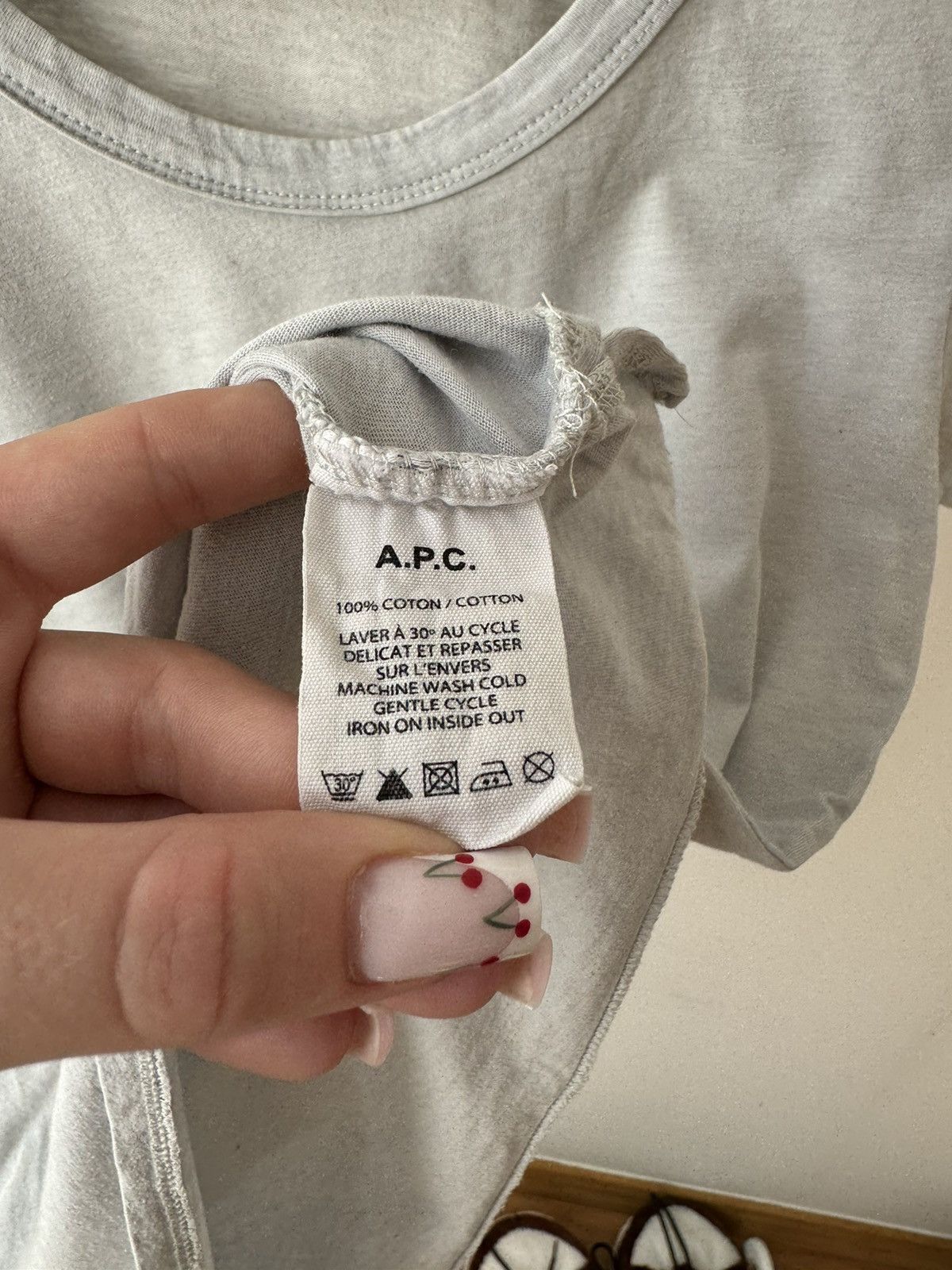 A.P.C. A.P.C. Rue Madame Paris T-shirt basic Size US S / EU 44-46 / 1 - 5 Thumbnail
