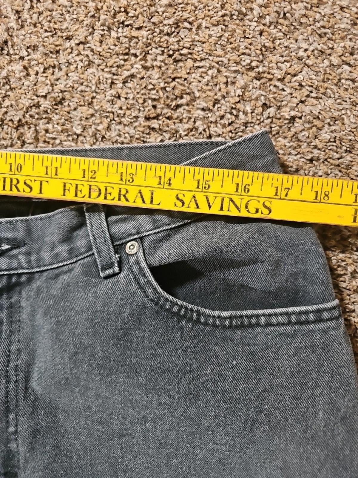 Lee LEE Riveted Jeans Made In USA High Quality 34x29 Size US 34 / EU 50 - 4 Thumbnail