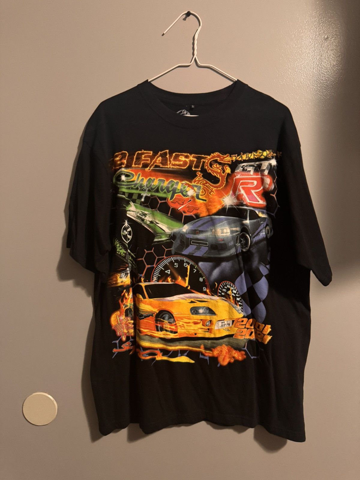 Vintage Casper Masi Fast & Furious Tee Size US L / EU 52-54 / 3 - 1 Thumbnail