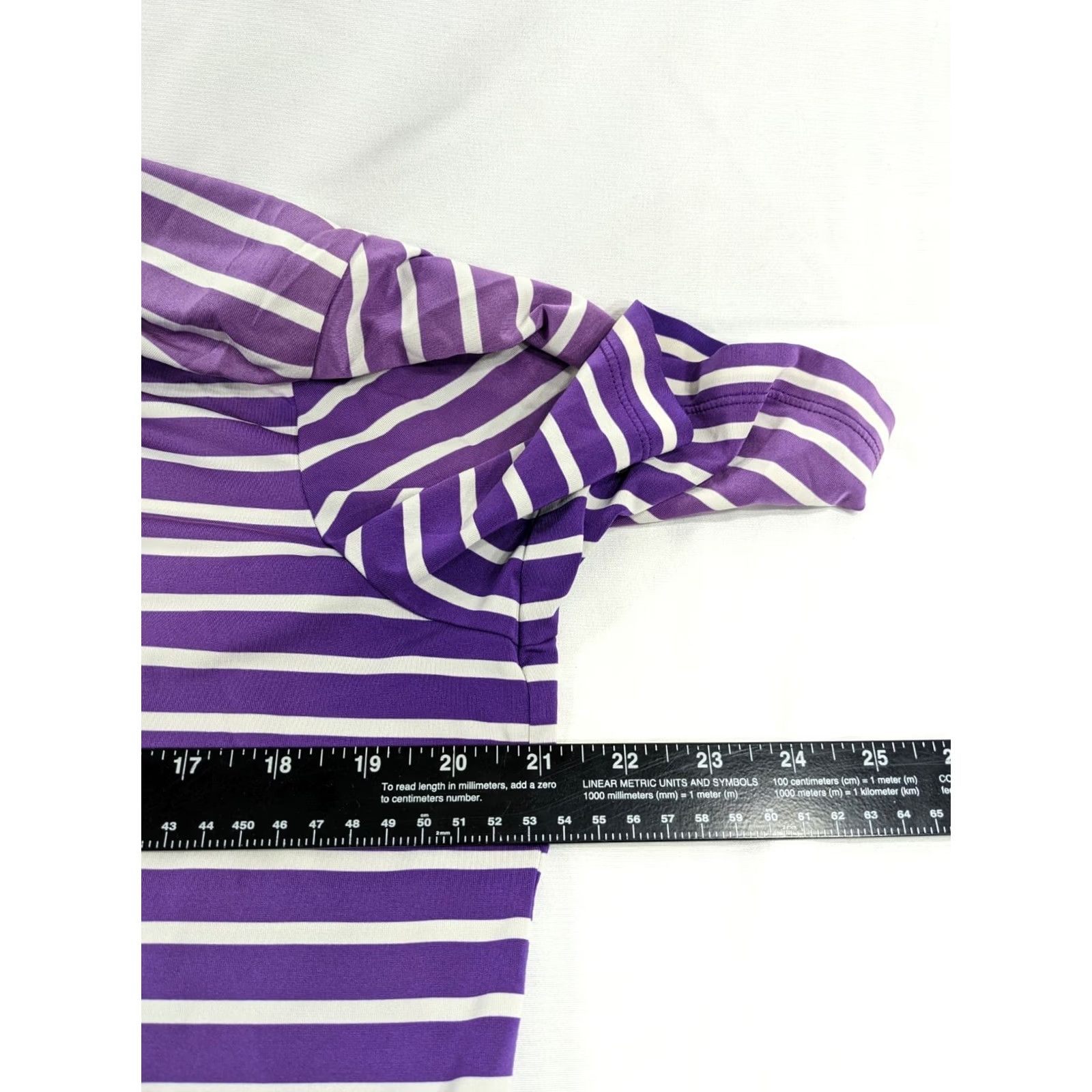 Ralph Lauren RLX Ralph Lauren Golf Polo Shirt Medium Purple Striped Oak Tree Golf Course Mens Polo Size US M / EU 48-50 / 2 - 5 Thumbnail