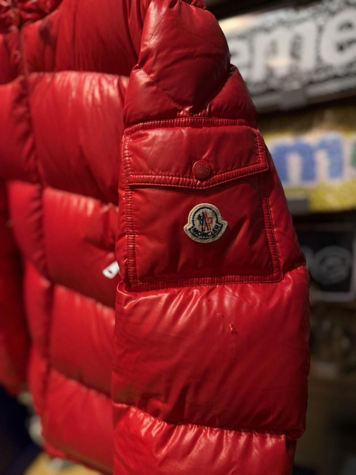 Moncler Moncler Maya Gibbotto Puffer Down Jacket Red Size 5 $1500 Size US L / EU 52-54 / 3 - 6 Thumbnail