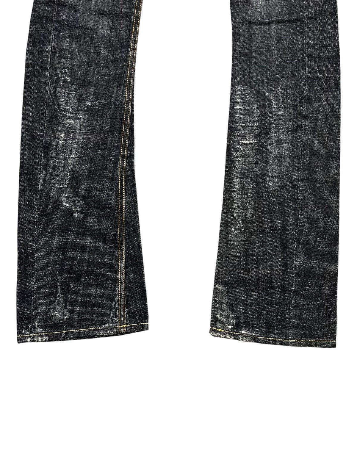 Japanese Brand 2000s Gekko - Distressed Denim Size US 29 - 3 Thumbnail