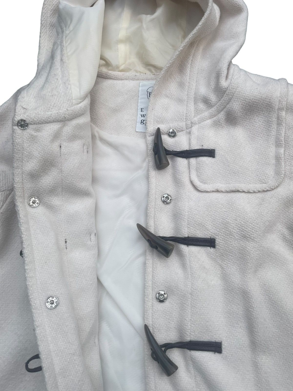 Japanese Brand E Hyphen World Gallery Duffle Coat Size M / US 6-8 / IT 42-44 - 4 Thumbnail