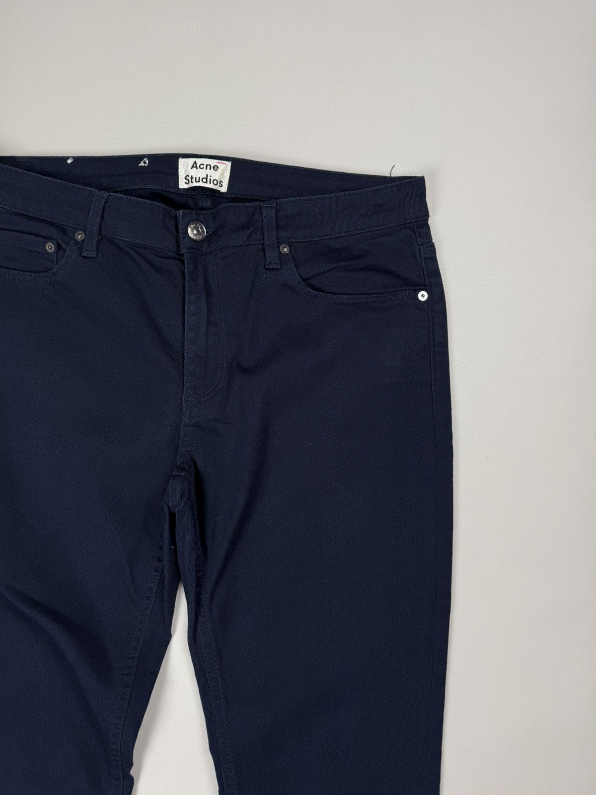 Acne Studios Acne Studios Skin 5 Bluefin Ladies Skinny Denim Jeans Size 32" / US 10 / IT 46 - 9 Thumbnail