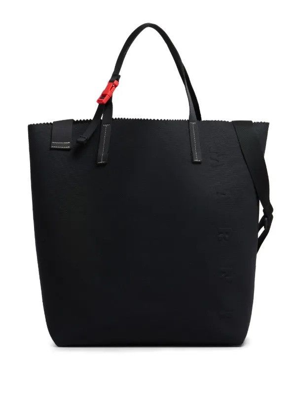 Marni Marni embossed-logo tote bag Size ONE SIZE - 1 Thumbnail