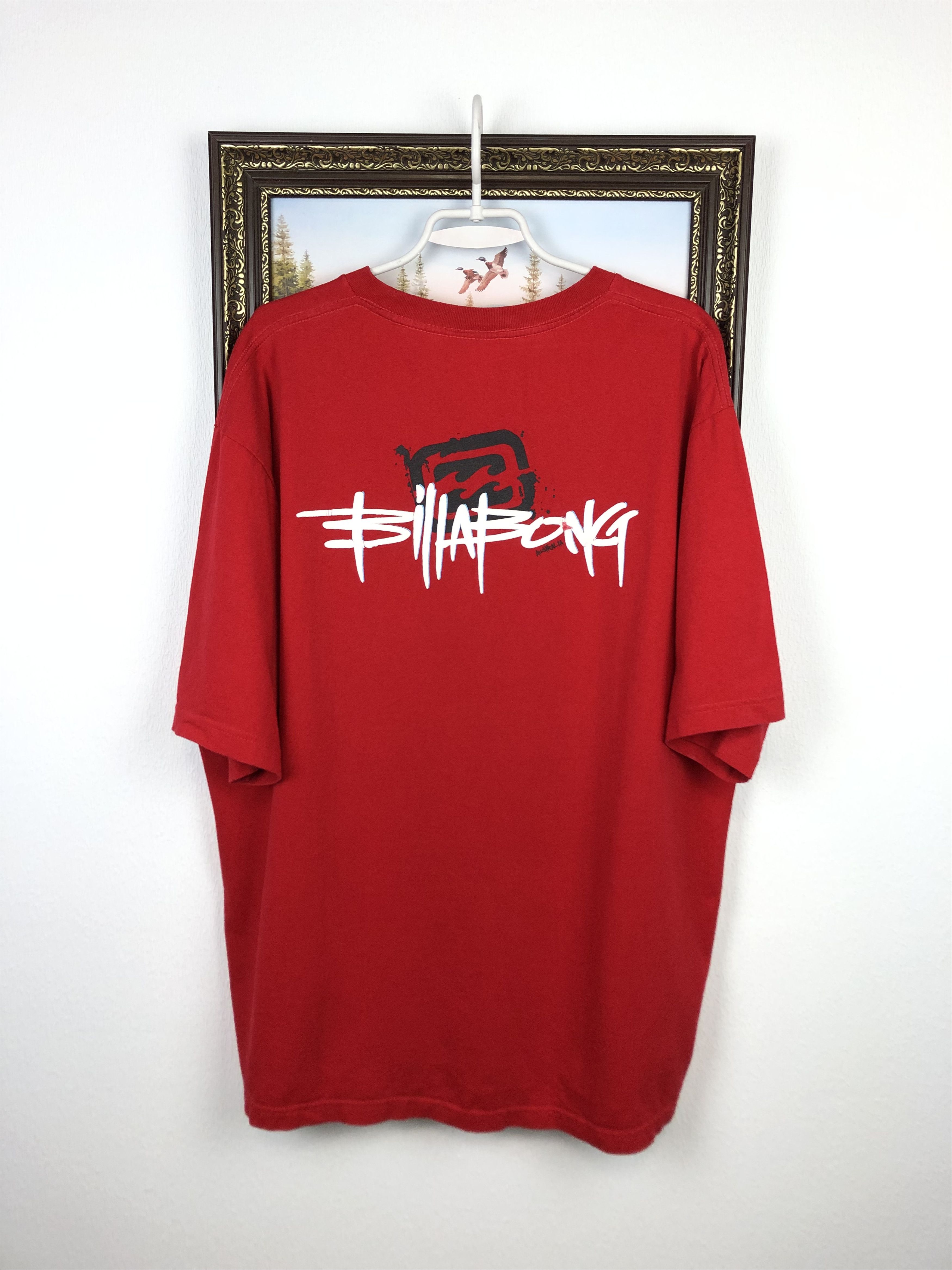 Billabong Vintage Billabong Surfing Shirt Tee Mens Rare Skater Faded Size US XXL / EU 58 / 5 - 10 Thumbnail
