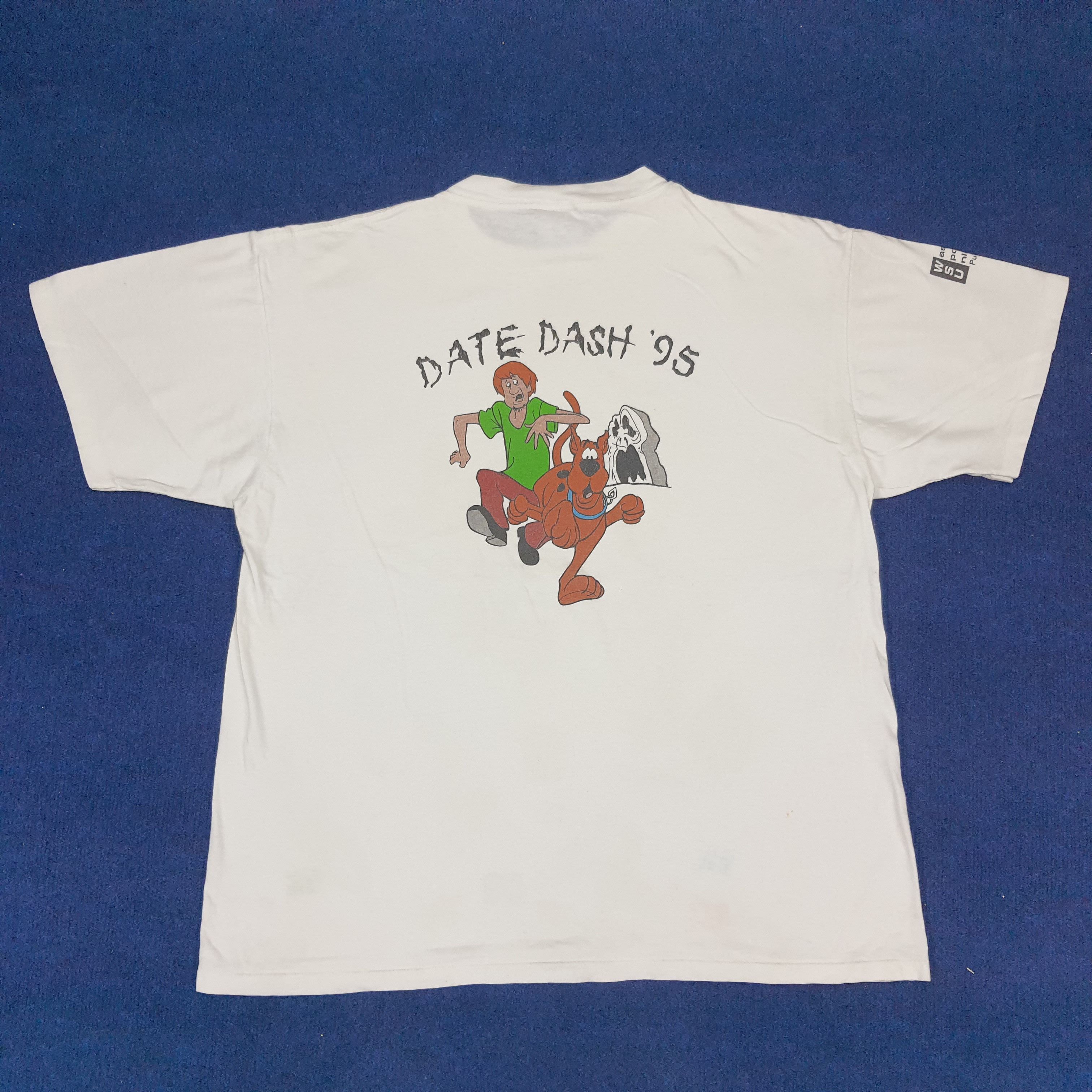 Vintage Vintage Scooby-Doo Date Dash '95 T-shirt Size US XL / EU 56 / 4 - 1 Thumbnail