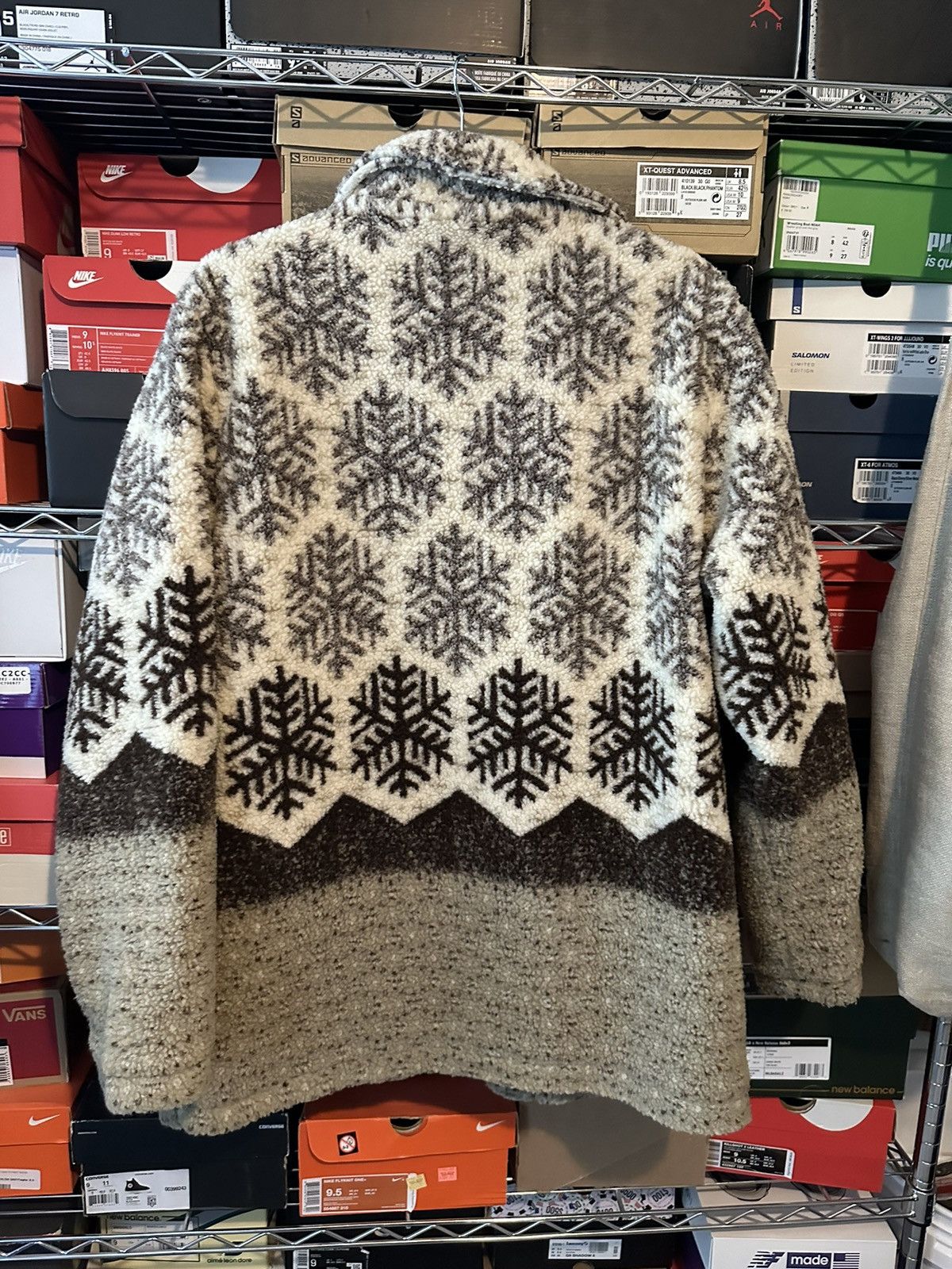Supreme Supreme Snowflake Toggle Fleece Jacket Size L Size US L / EU 52-54 / 3 - 6 Thumbnail