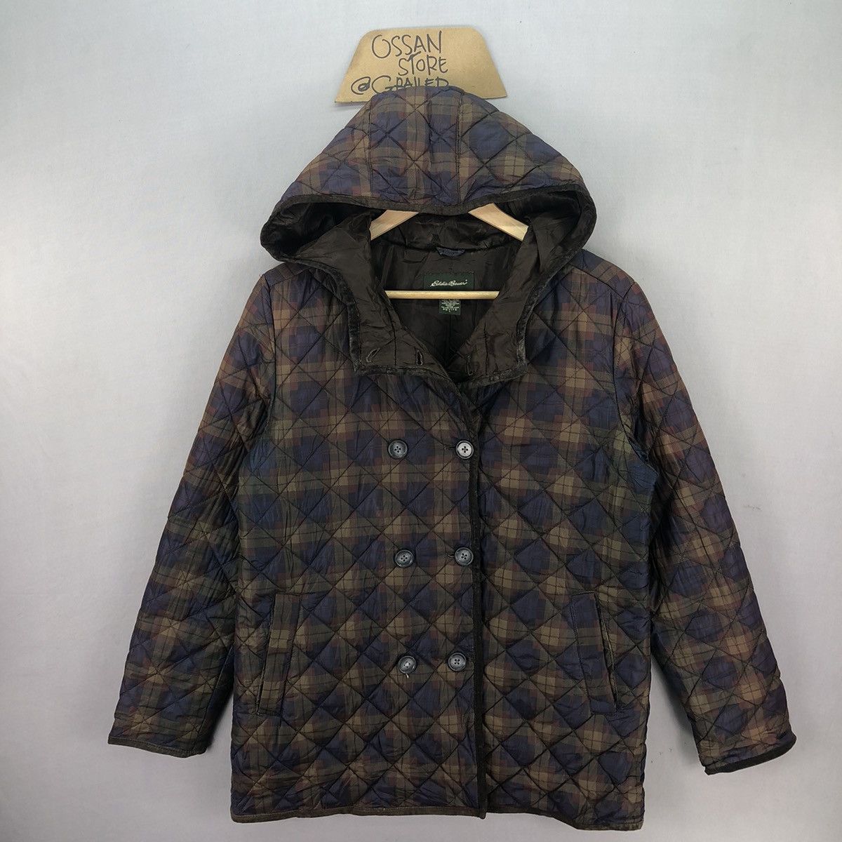 Eddie Bauer Vintage Eddie Bauer Double Breasted Quilted Jacket Size US S / EU 44-46 / 1 - 1 Thumbnail