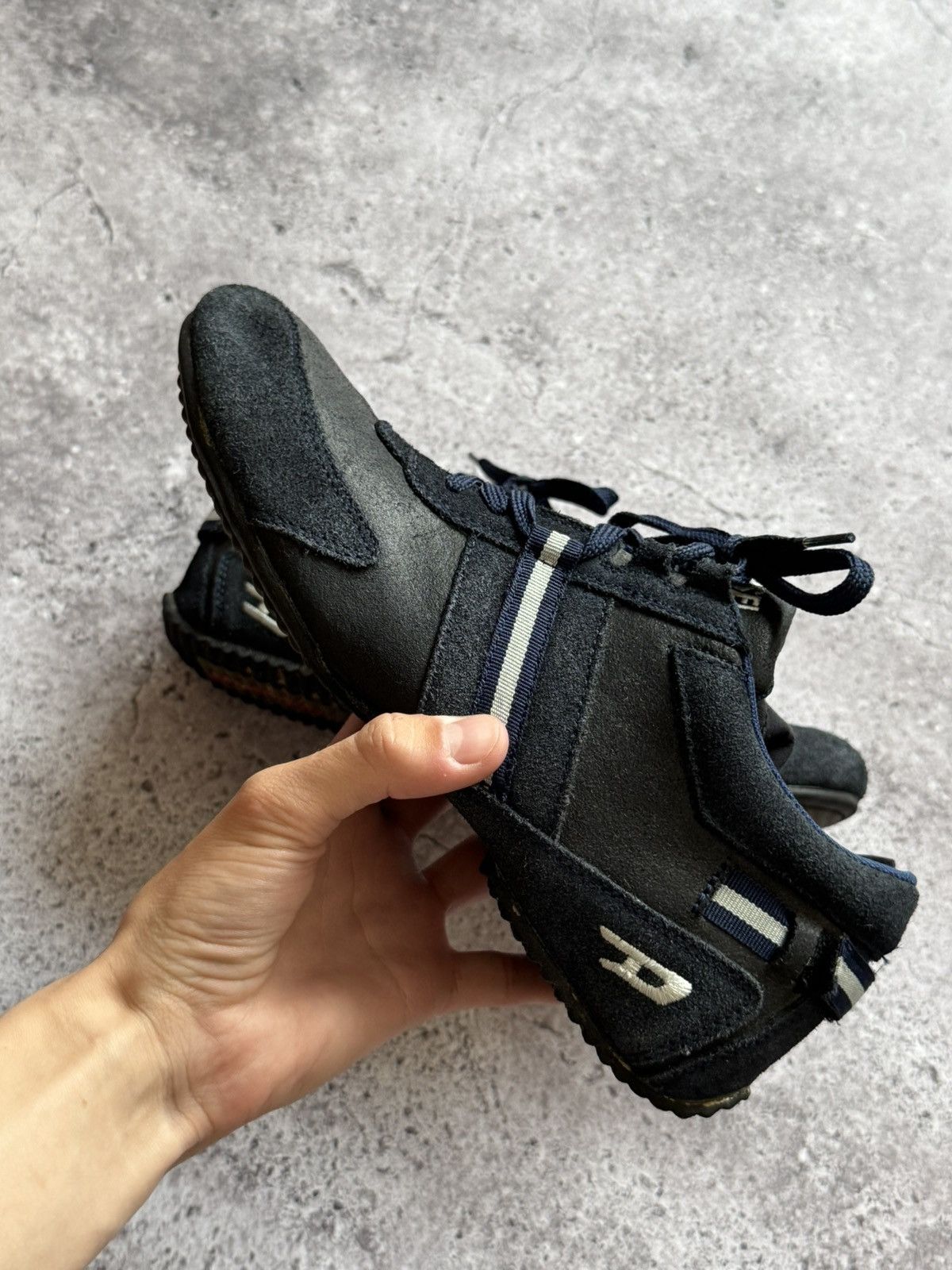 Diesel 🔥VINTAGE DIESEL Y2K HYPE LOW TOP SNEAKERS SUEDE Size US 8 / EU 41 - 3 Thumbnail