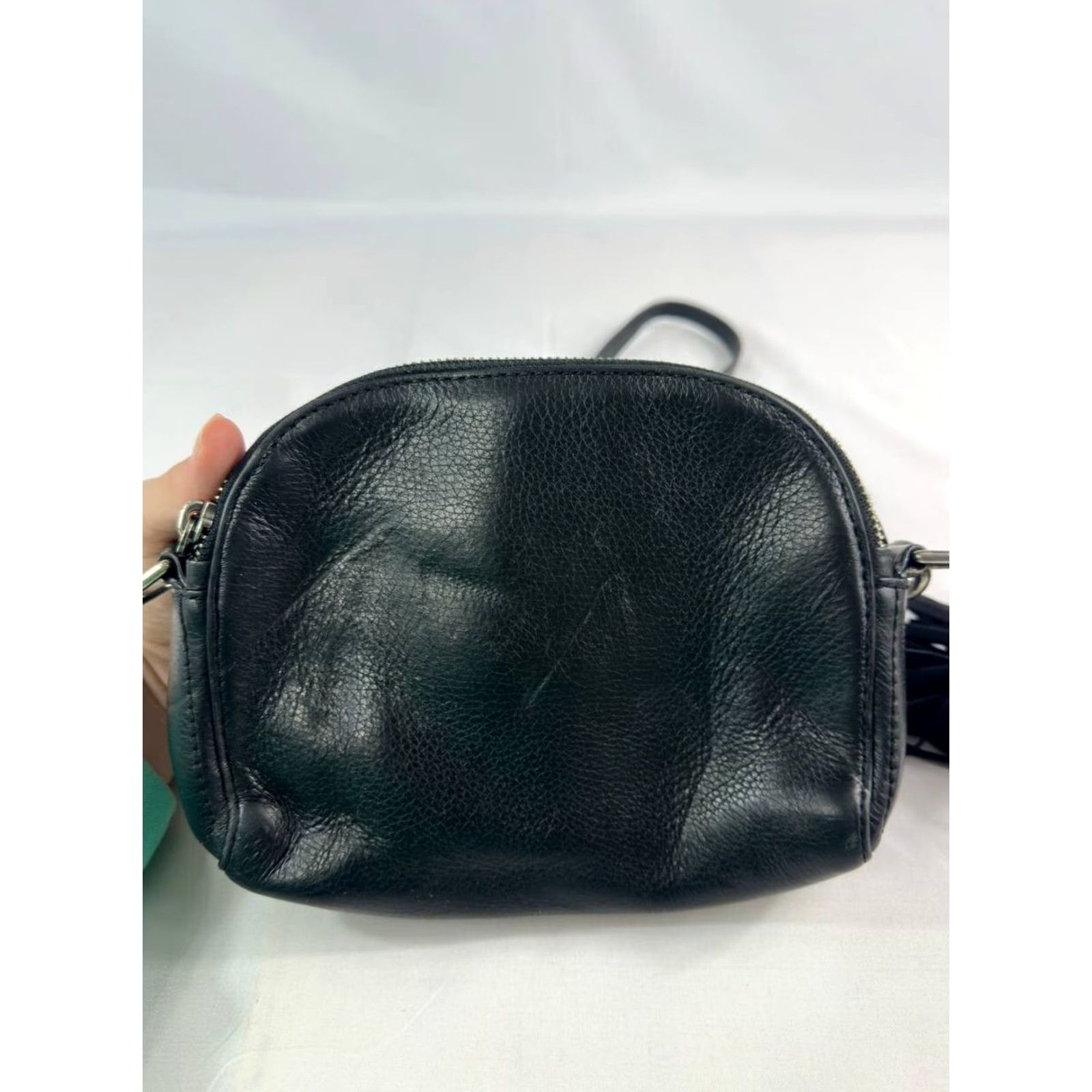 Marc Jacobs Marc Jacobs Snapshot Leather Crossbody Bag Black Womens Crossbody Bag Size ONE SIZE - 5 Thumbnail