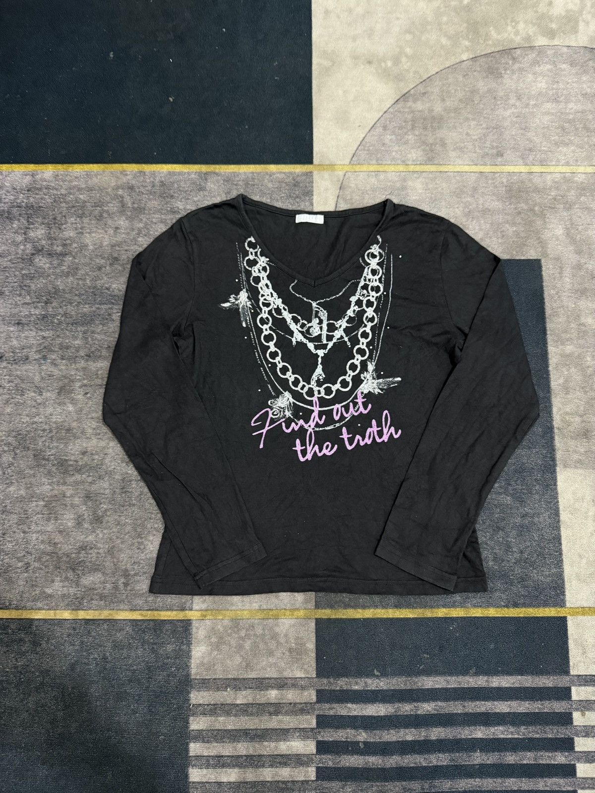 If Six Was Nine Y2K PAZNA IFSIX LGB STYLE LONG SLEEVE Size M / US 6-8 / IT 42-44 - 1 Thumbnail
