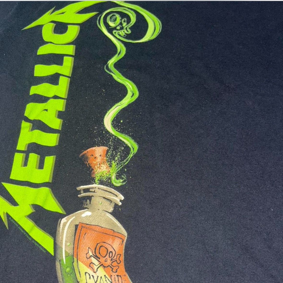 Band Tees × Vintage Metallica Cyanide Poison T-Shirt Men’s Double Sided Vintage Size US M / EU 48-50 / 2 - 4 Thumbnail