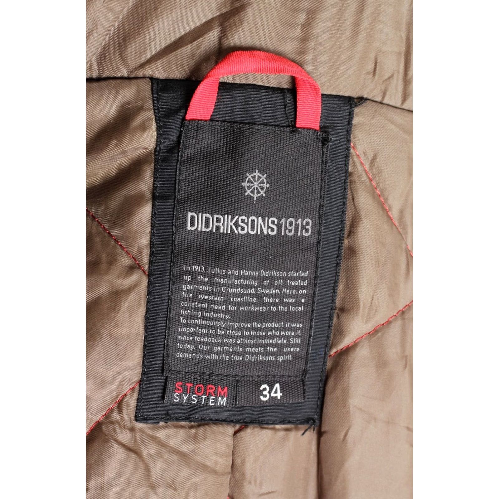 Vintage DIDRIKSONS Parka Jacket Women Size 34 Hooded Insulated Waterproof MJ4641 Black - Jacket, Women, Parka, Winter, All Seasons, Regular, XS-Plus? Size XXS / US 00 / IT 34 - 5 Thumbnail
