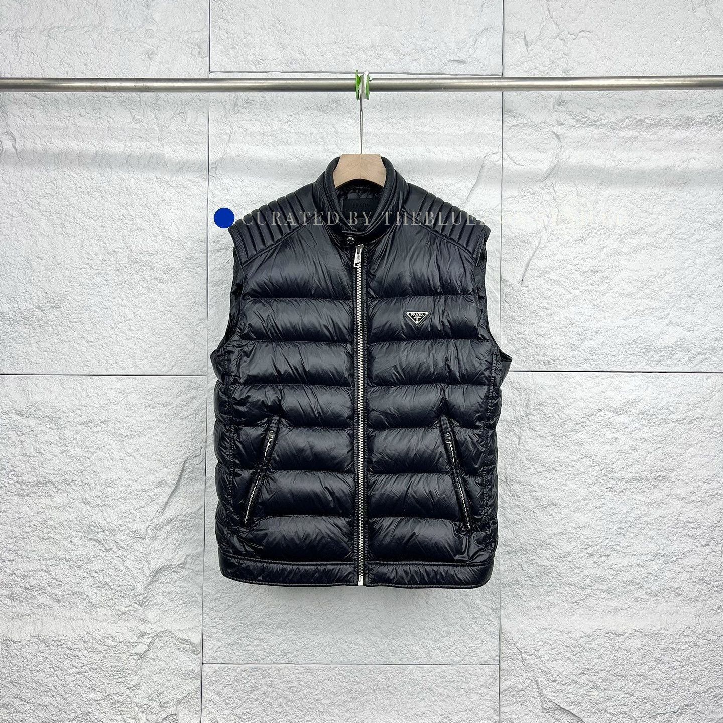 Prada Sleek Black Puffer Down Vest Size US XXL / EU 58 / 5 - 1 Thumbnail