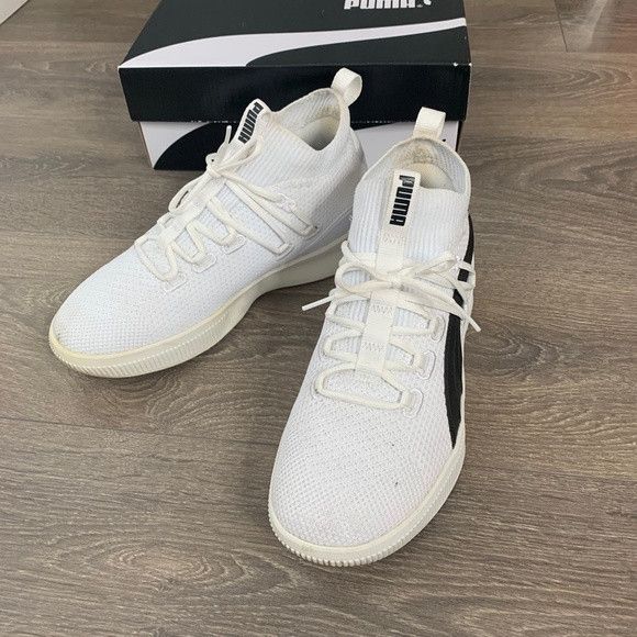 Puma Puma Clyde Court GW Jr Running Shoes Sneakers White Size 6.5 Size US 6.5 / IT 36.5 - 2 Thumbnail