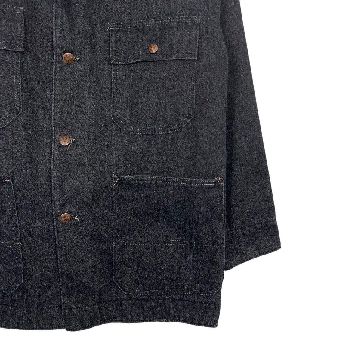 Big Mac Vintage 90s Big Mac Chore Denim Jacket Size US M / EU 48-50 / 2 - 4 Thumbnail