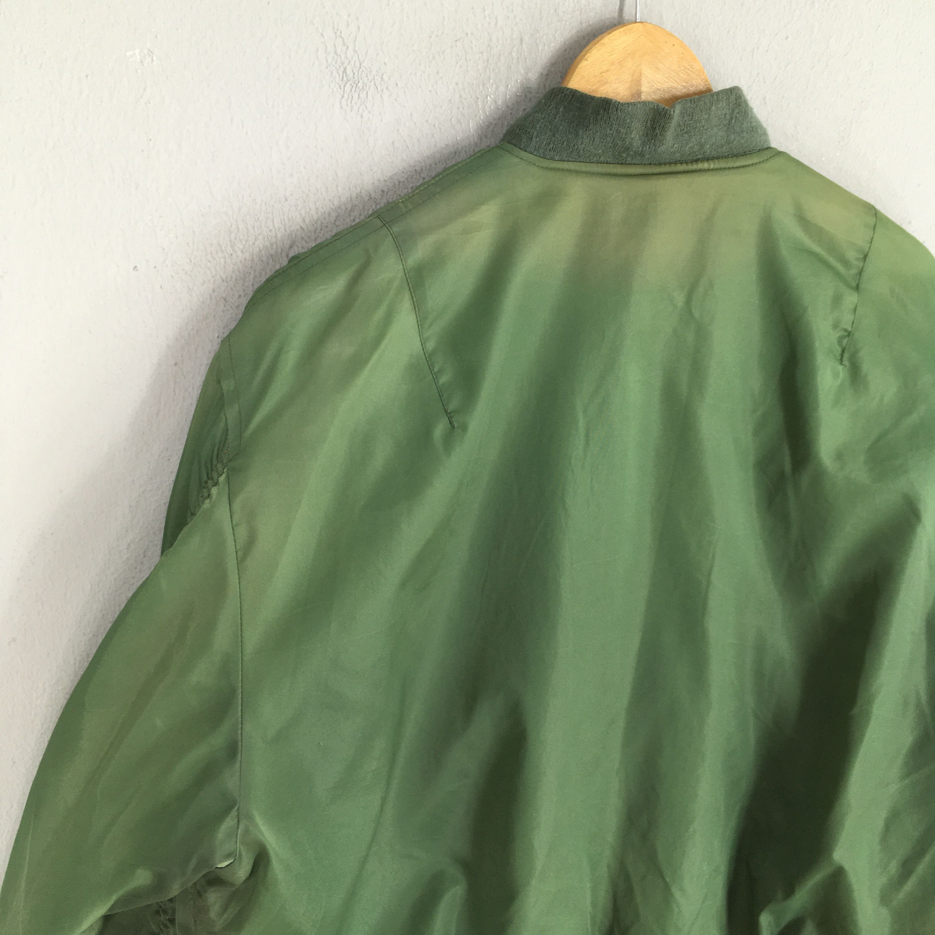 Vintage Vintage 90s MA -1 Reversible Flight Jacket XL Size US XL / EU 56 / 4 - 8 Thumbnail