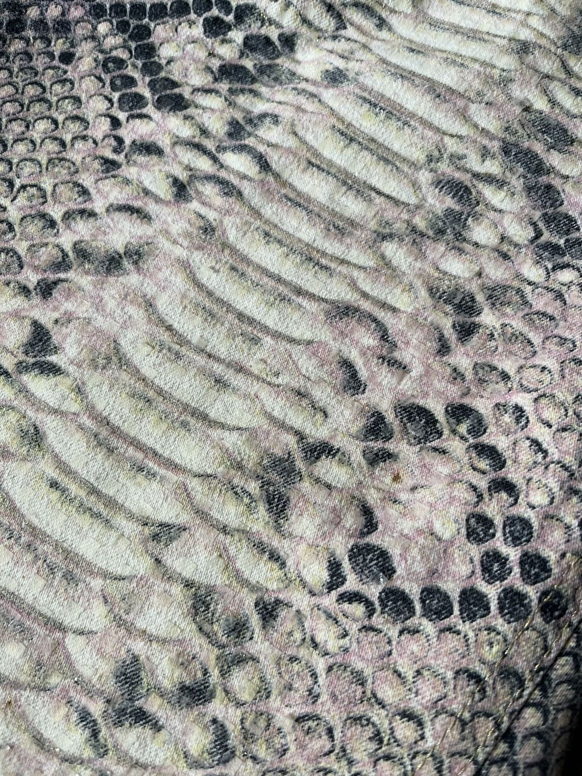 Roberto Cavalli Roberto Cavalli A/W 2002 Python effect pants very rare Size US 30 / EU 46 - 14 Thumbnail