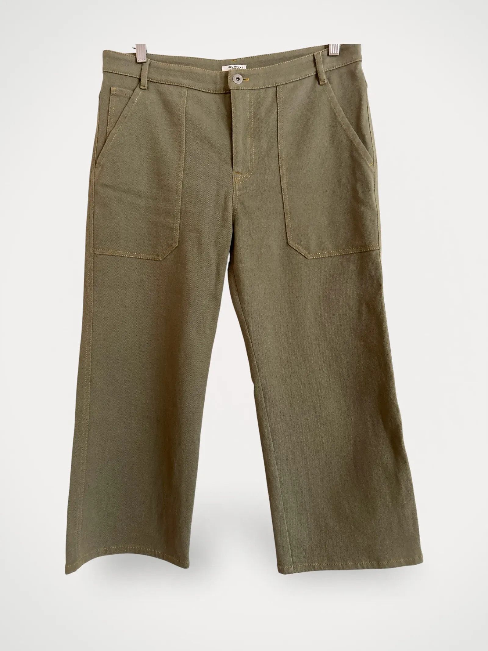 Miu Miu Miu Miu Pants Size 30" / US 8 / IT 44 - 1 Thumbnail
