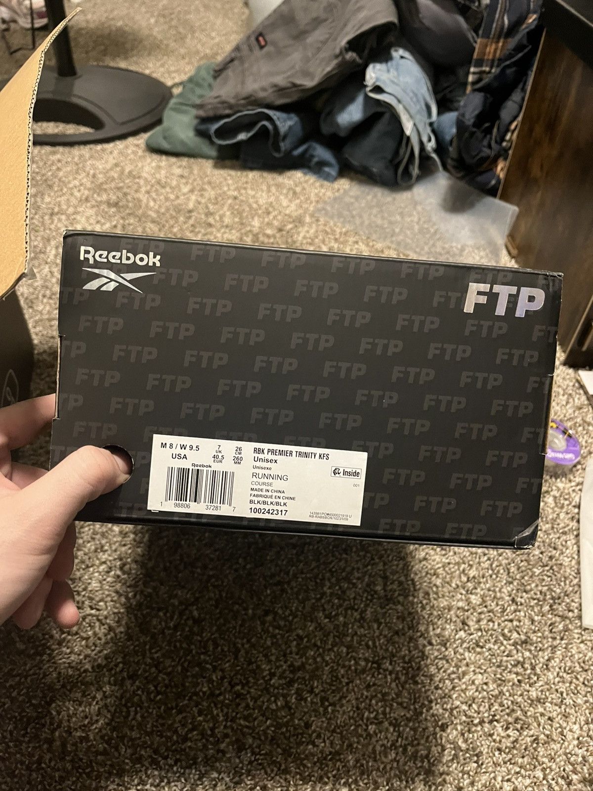Fuck The Population reebok FTP Size US 8 / EU 41 - 11 Thumbnail