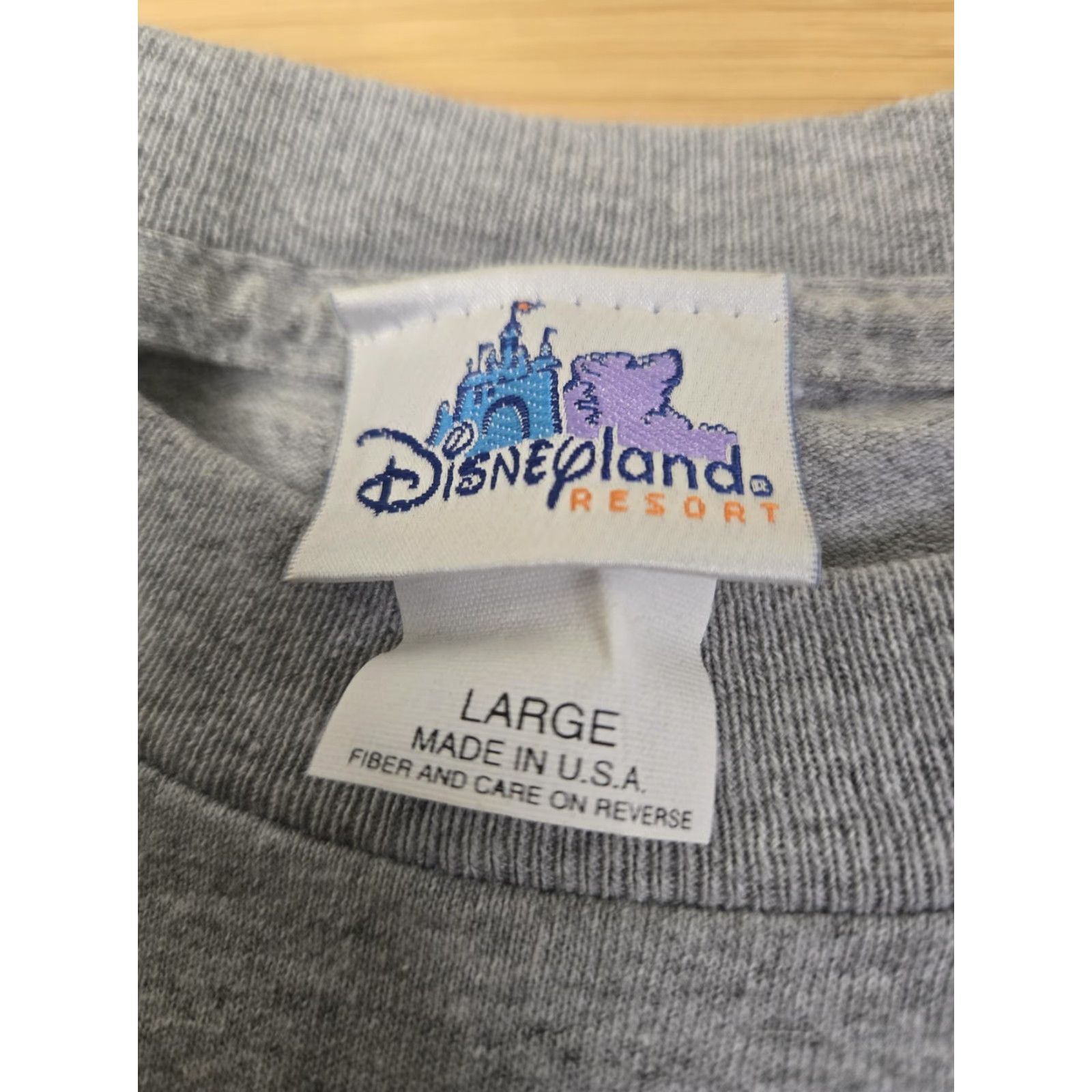 Disney VINTAGE Disneyland Mickey Mouse Shirt Mens Large Gray Graphic Made USA 2000s Size US L / EU 52-54 / 3 - 3 Thumbnail