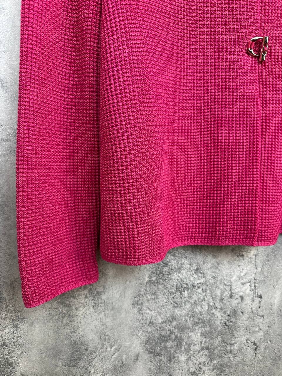 Saint James Saint James France Wool Pure New Wool Waffle Knit Cardigan Size M / US 6-8 / IT 42-44 - 6 Thumbnail