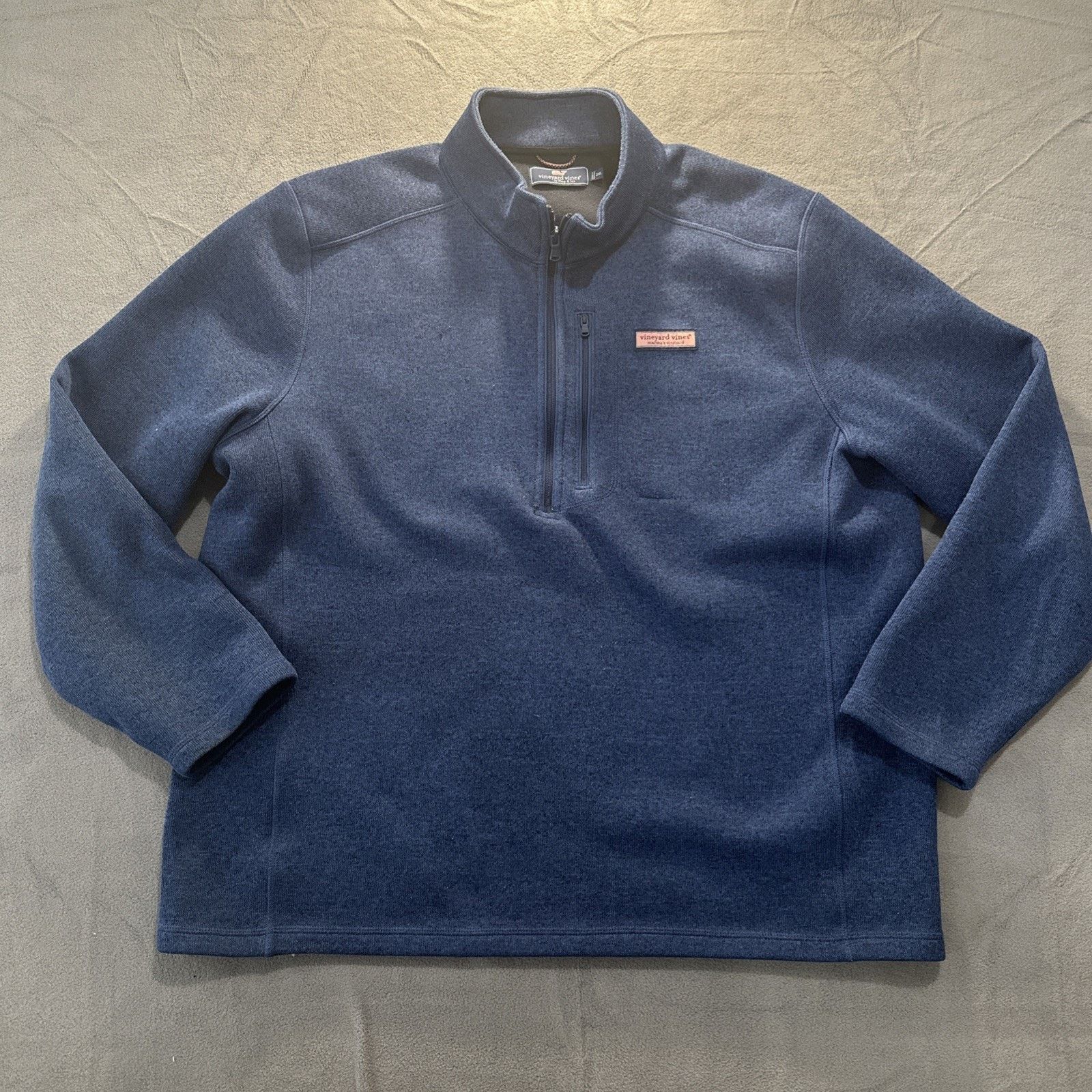 Vineyard Vines Vineyard Vines Mountain Sweater Fleece 1/4 Zip Pullover XXL Size US XXL / EU 58 / 5 - 1 Thumbnail