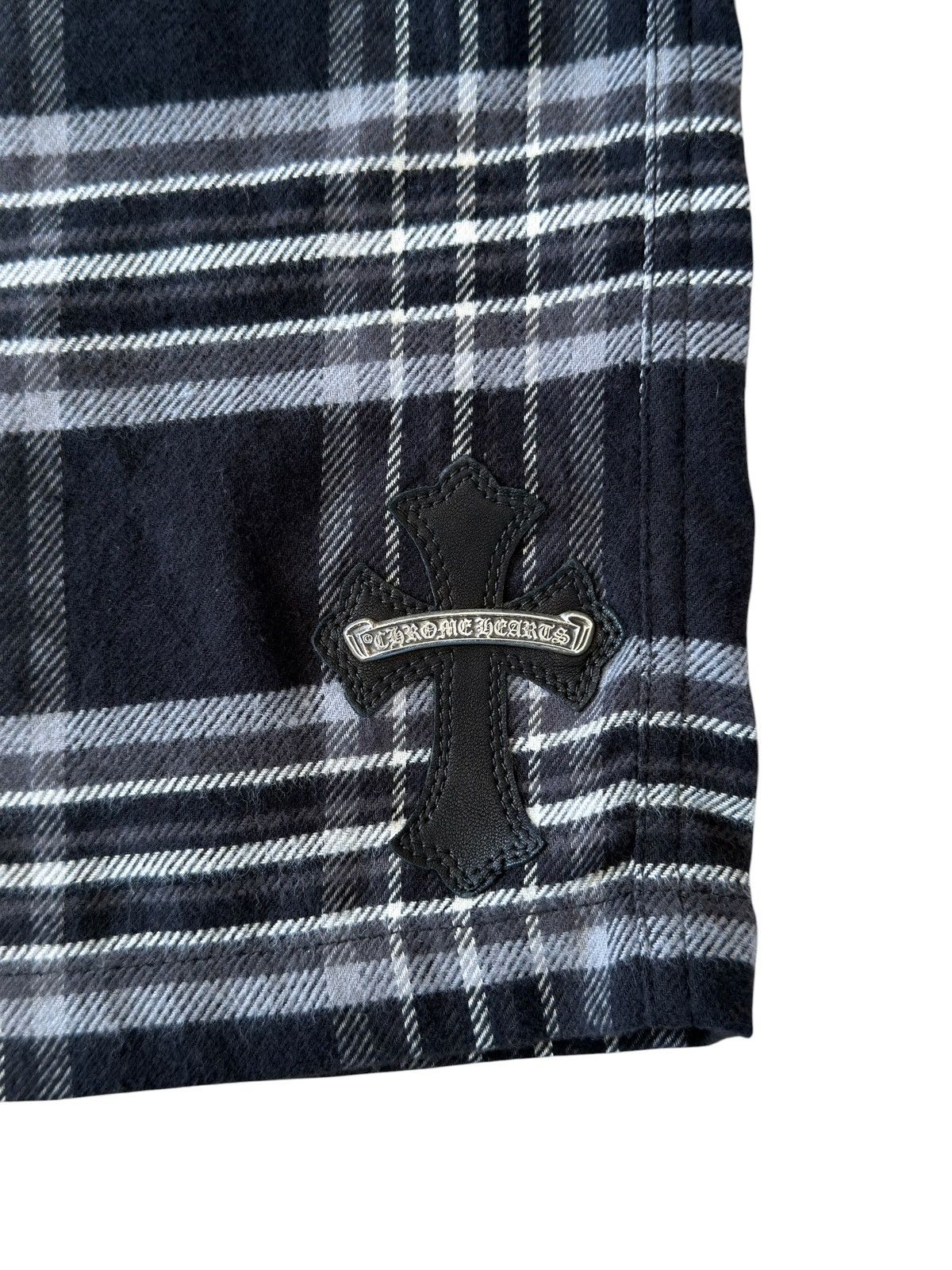 Chrome Hearts Chrome Hearts ‘After School’ Plaid Flannel Long Shorts Size US 34 / EU 50 - 5 Thumbnail