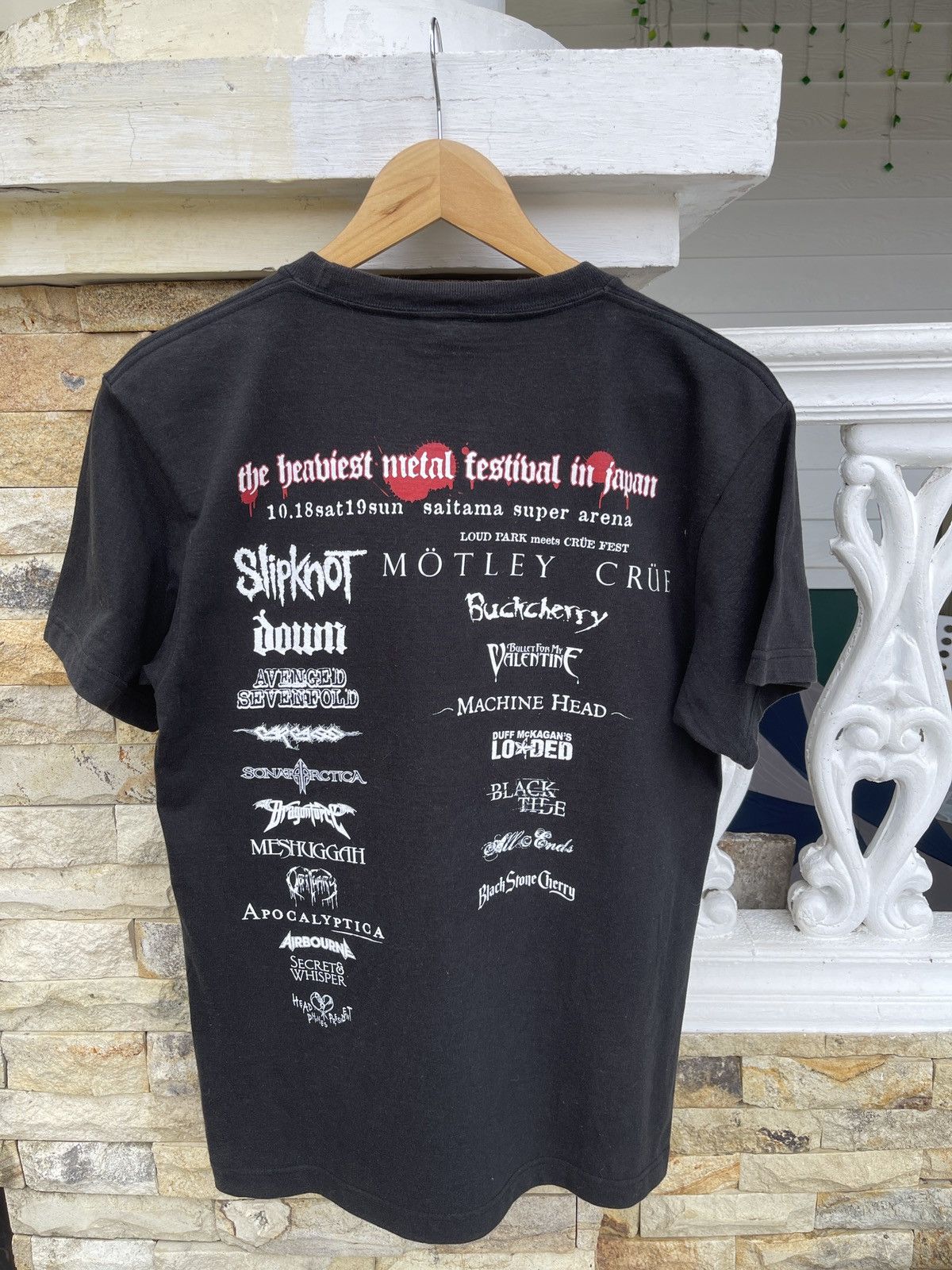 Band Tees Last Drop🔥Rare🔥Vintage The Heaviest Metal Festival in Japan Size US M / EU 48-50 / 2 - 4 Thumbnail