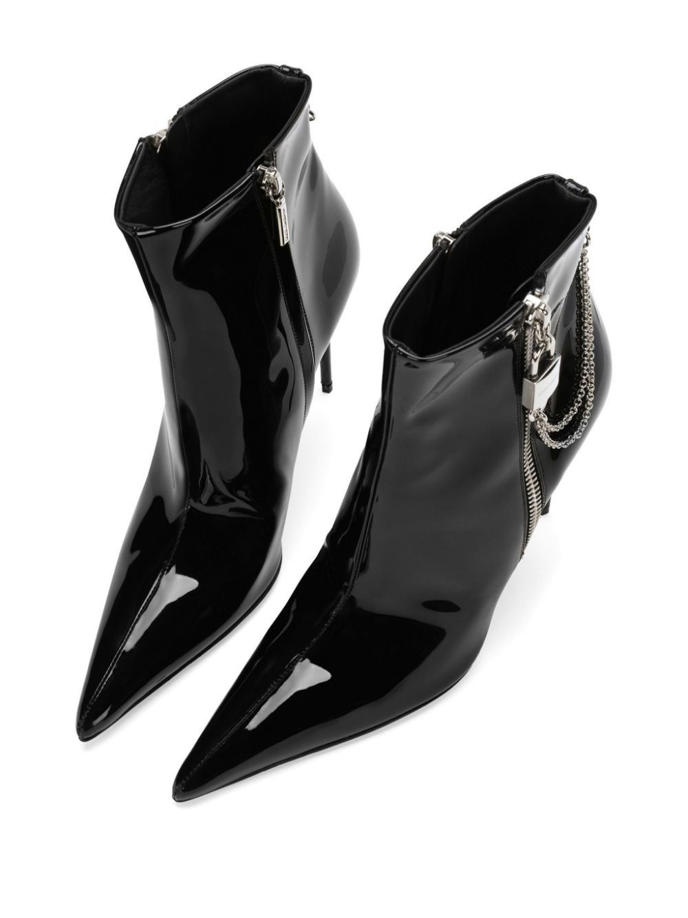 Dolce & Gabbana o1y0825 Spike Heel Ankle Boots in Black Size US 4 / IT 34 - 3 Thumbnail