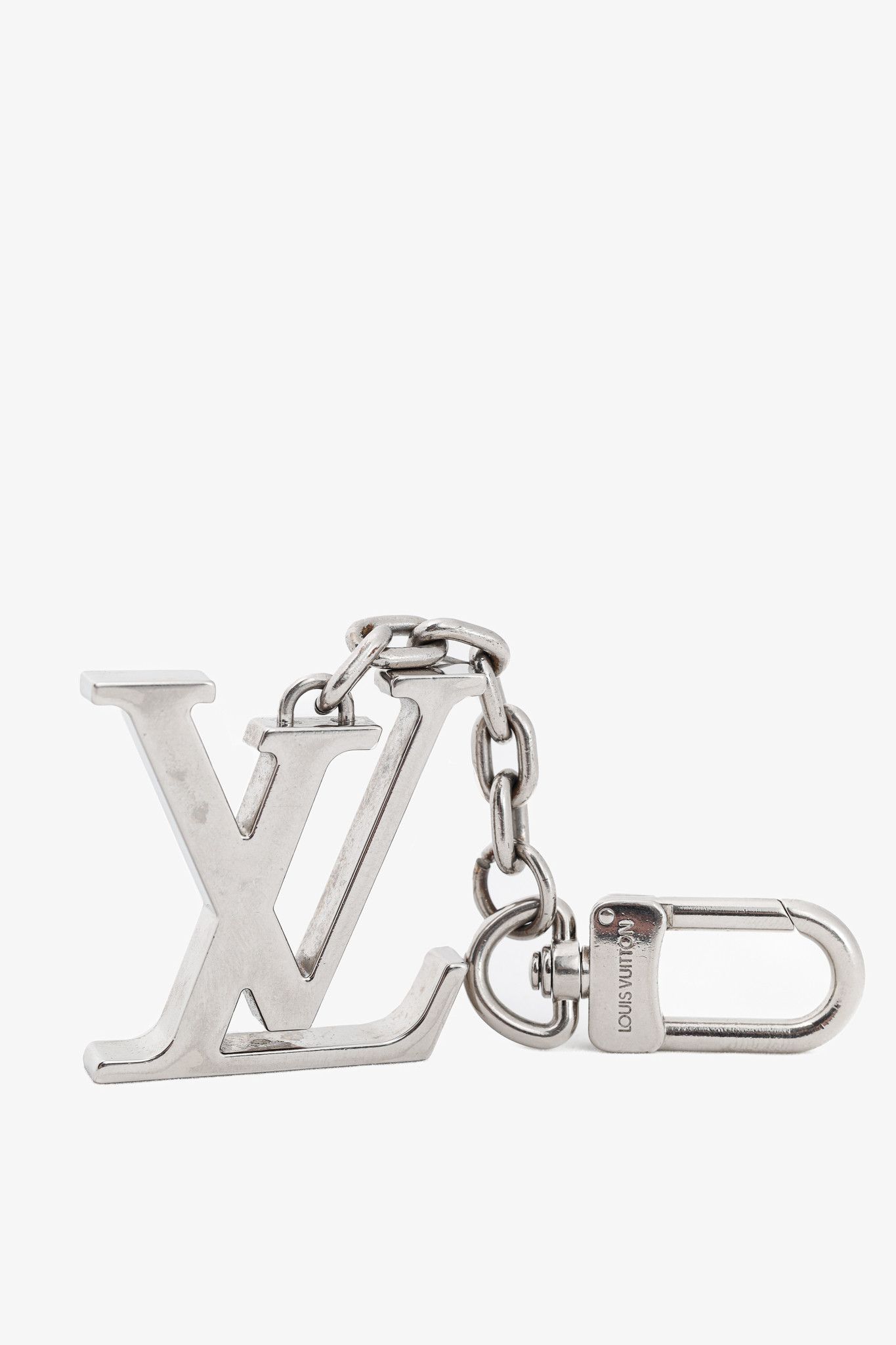 Louis Vuitton Louis Vuitton Silver-Tone LV Initials Keyholder Size ONE SIZE - 1 Thumbnail