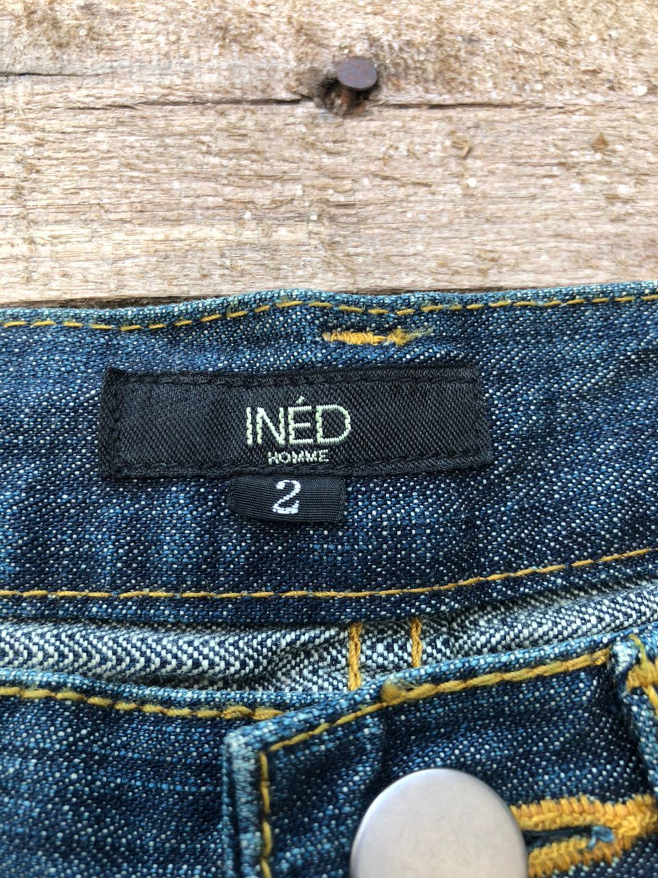 Yohji Yamamoto Ined Homme by Yohji Yamamoto Denim Jeans Size US 30 / EU 46 - 3 Thumbnail