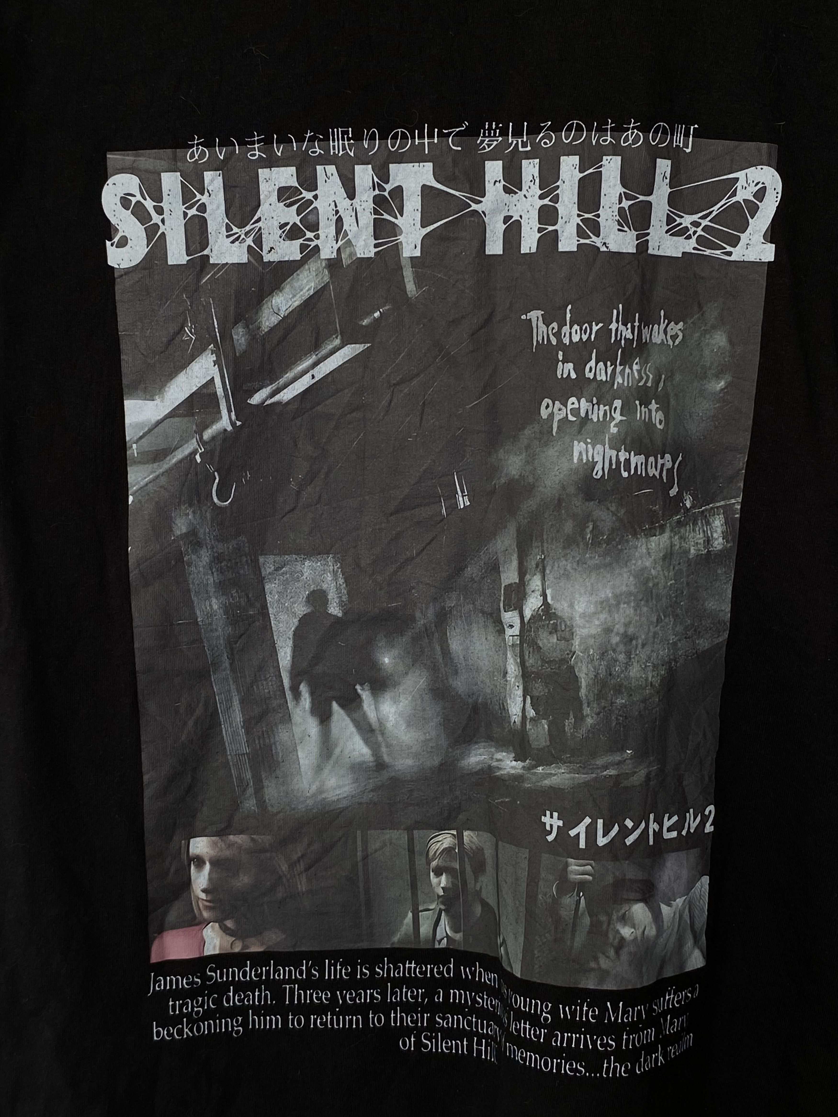 Vintage Rare Vintage Silent Hill 2 Promo Tees PlayStation Game Size US L / EU 52-54 / 3 - 2 Thumbnail