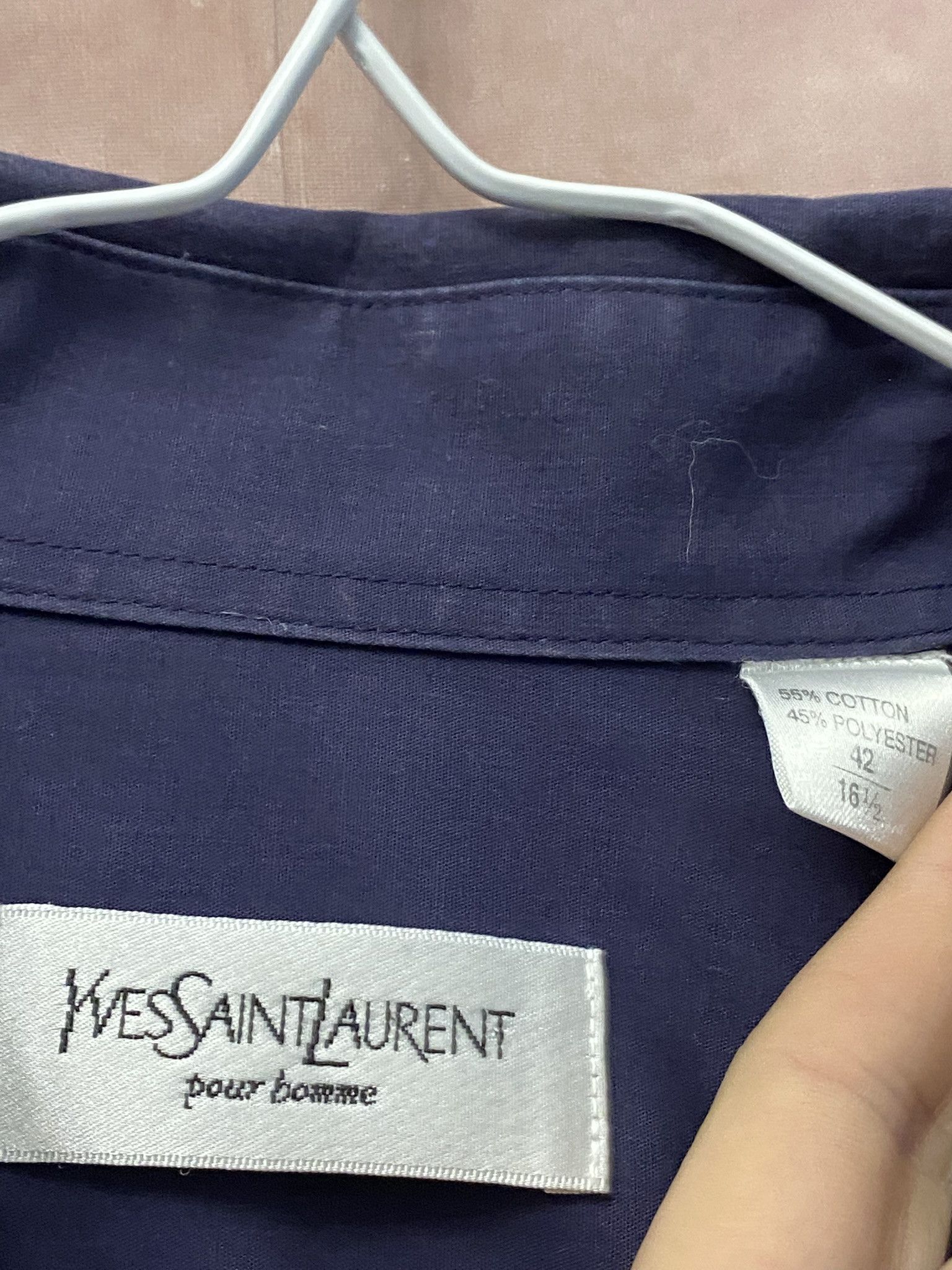 Designer × Yves Saint Laurent Ysl Yves Saint Laurent Shirt Size US L / EU 52-54 / 3 - 2 Thumbnail