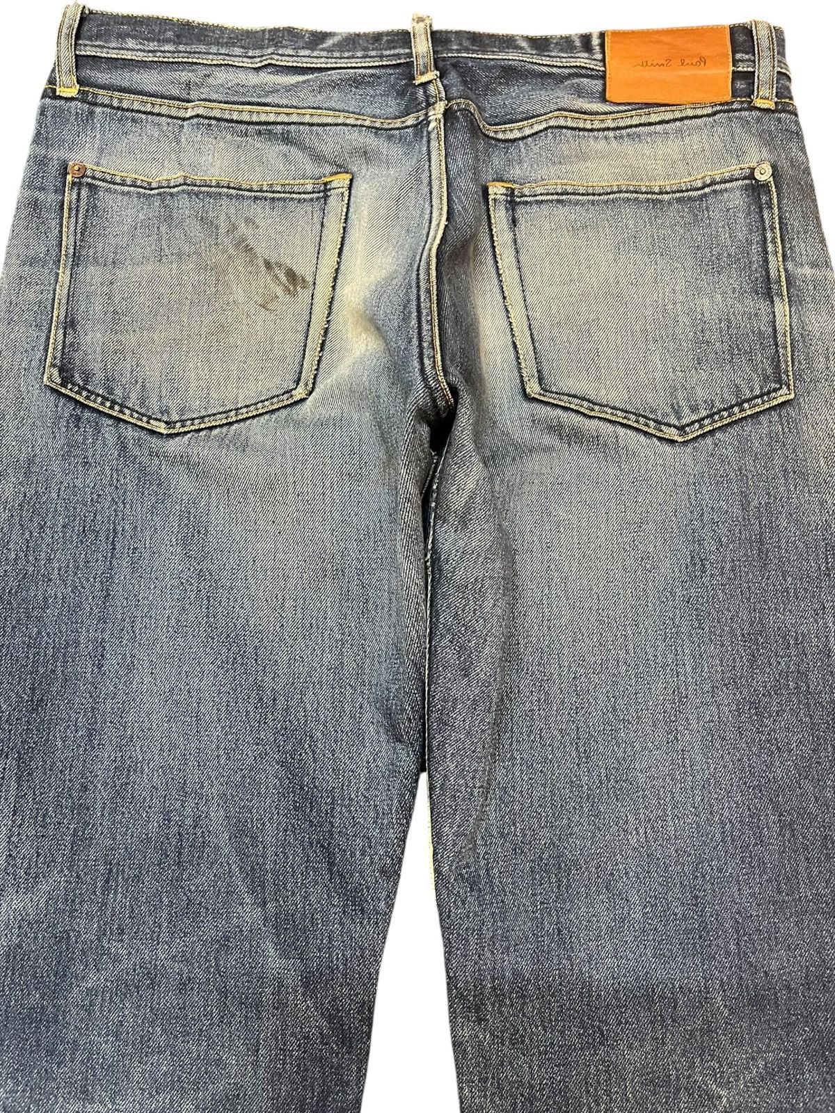 Paul Smith Vintage Paul Smith Whiskers Faded Grunge Denim Size US 34 / EU 50 - 7 Thumbnail