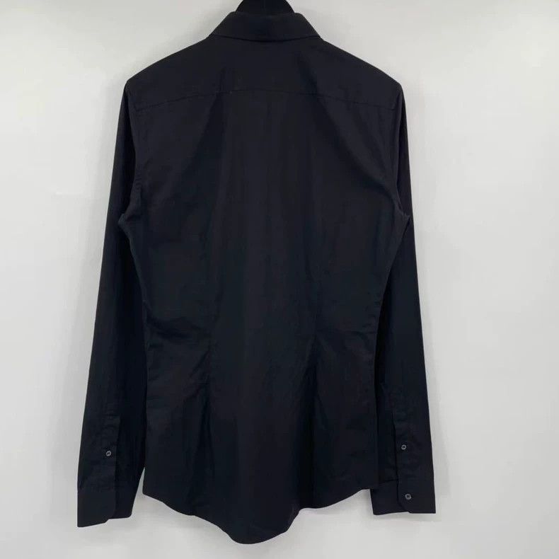 Gucci Gucci Black pocket red and green embroidered logo shirt Size US XXS / EU 40 - 2 Thumbnail