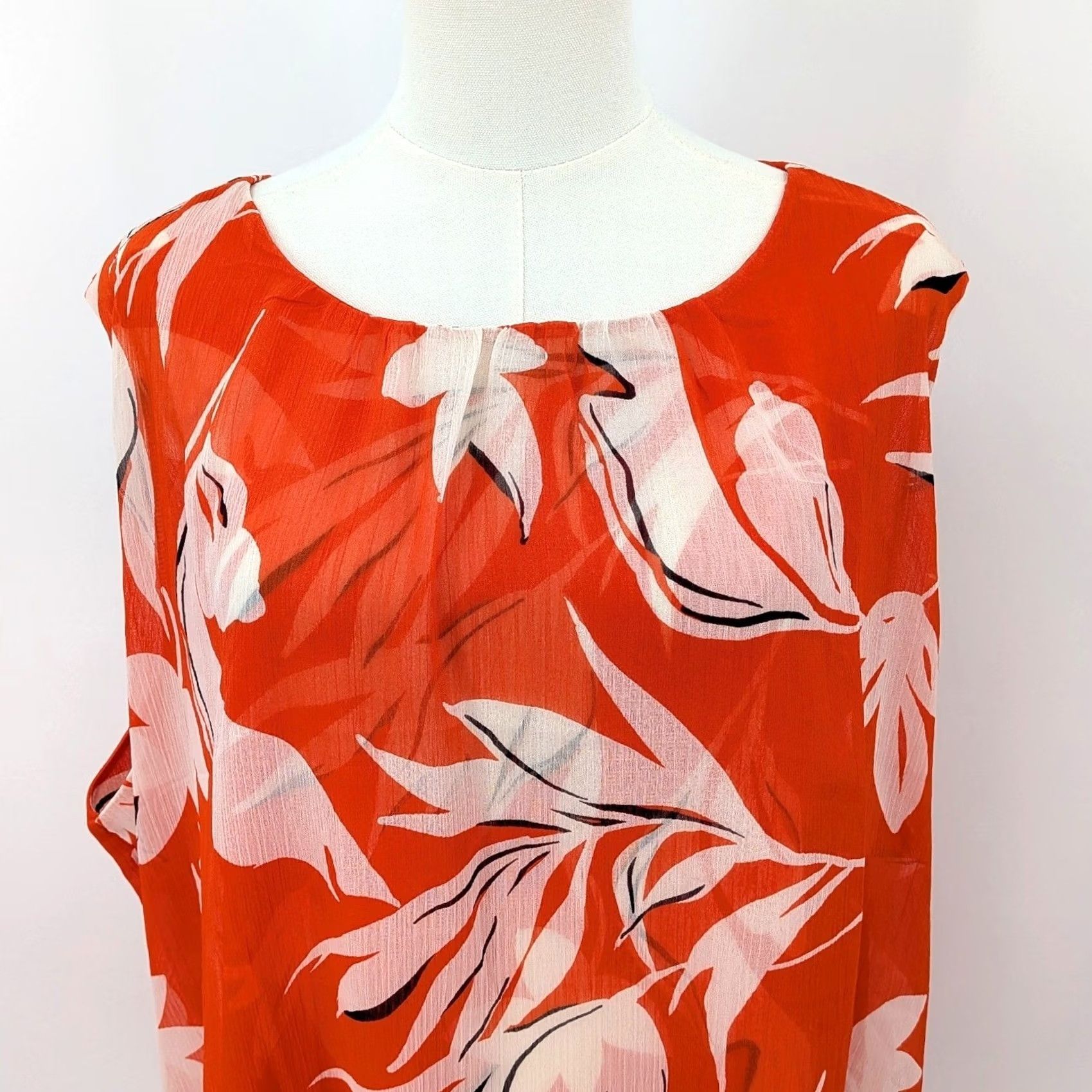 Vintage VINTAGE Cristina B. Blouse? Size XXL / US 16-18 / IT 52-54 - 6 Thumbnail