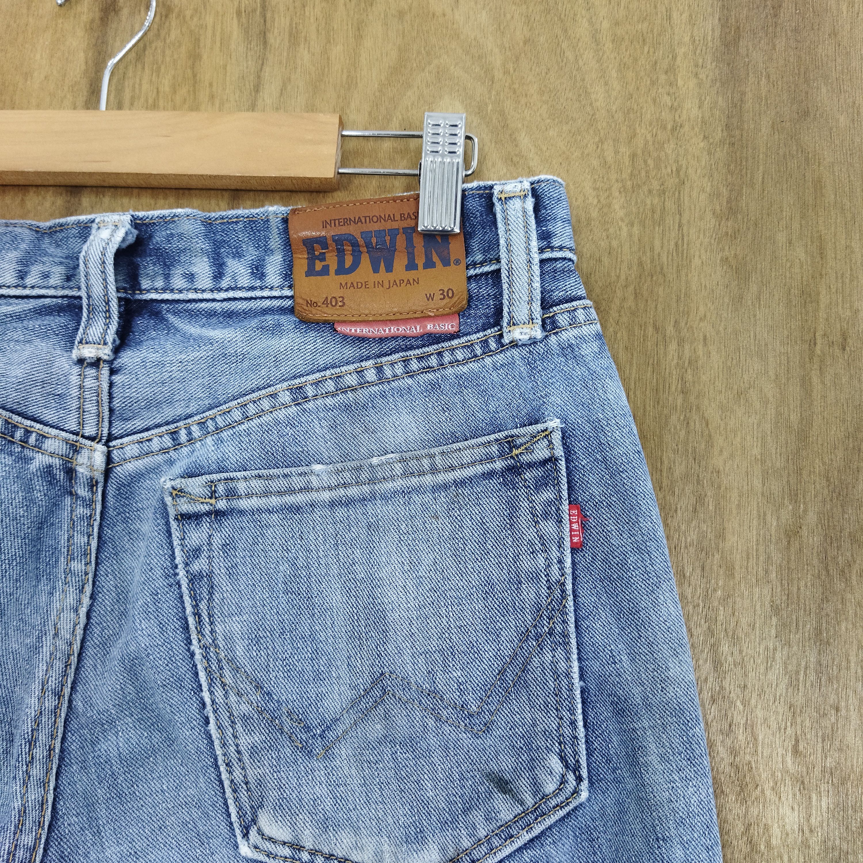 Edwin EDWIN 403 BLUE JEANS PANTS Size US 30 / EU 46 - 12 Thumbnail