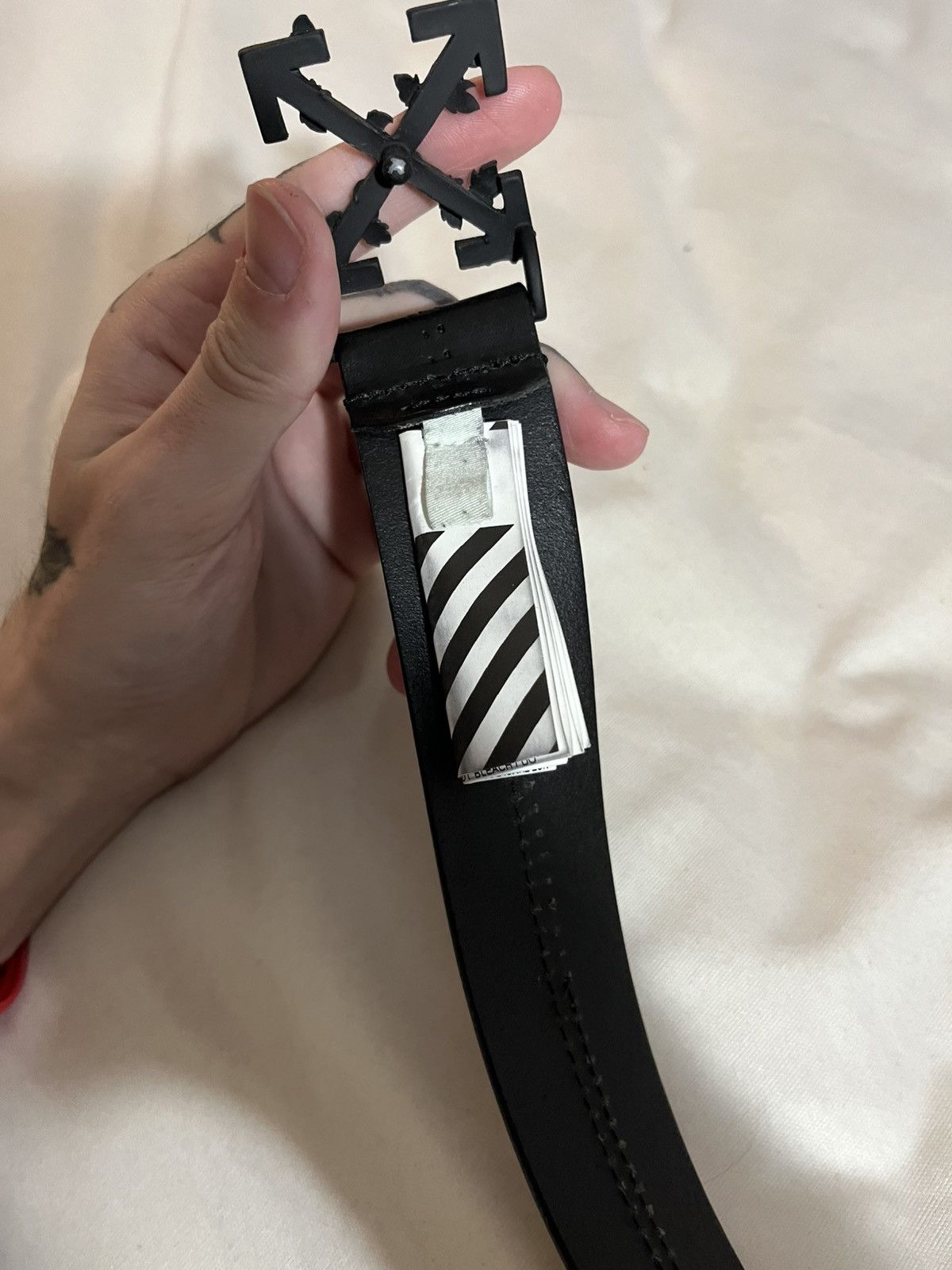 Off-White Off white black belt pink Size ONE SIZE - 4 Thumbnail