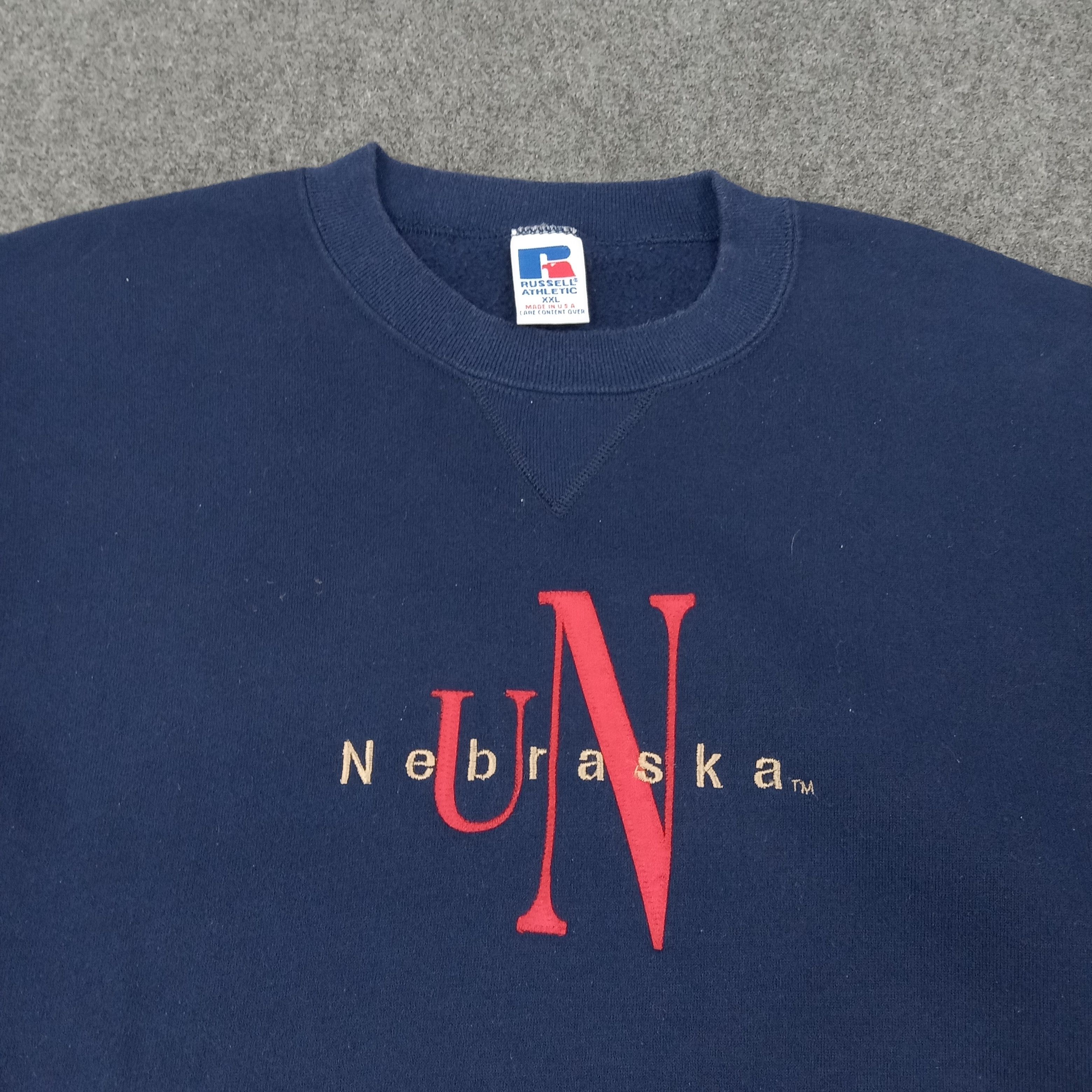Russell Athletic University of Nebraska Promo Sweatshirt C264N30 Size US XL / EU 56 / 4 - 2 Thumbnail