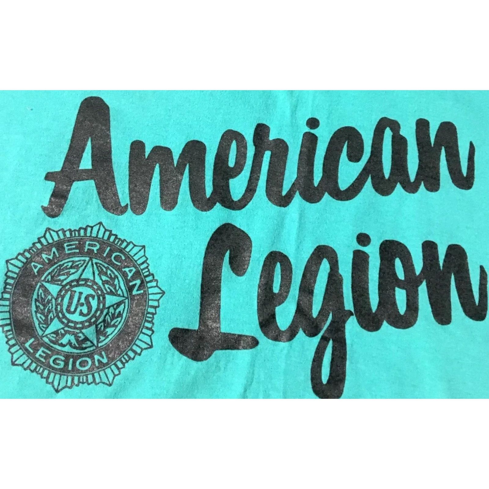 Vintage VINTAGE American Legion Shirt XL Green 80s 90s Single Stitch USA Stedman T-Shirt Mens Sports Vintage 28 Size US XL / EU 56 / 4 - 3 Thumbnail