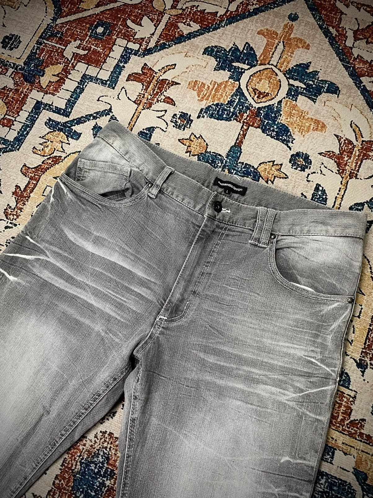 semanticdesign Semantic Design Curved Leg Jeans Size US 32 / EU 48 - 7 Thumbnail
